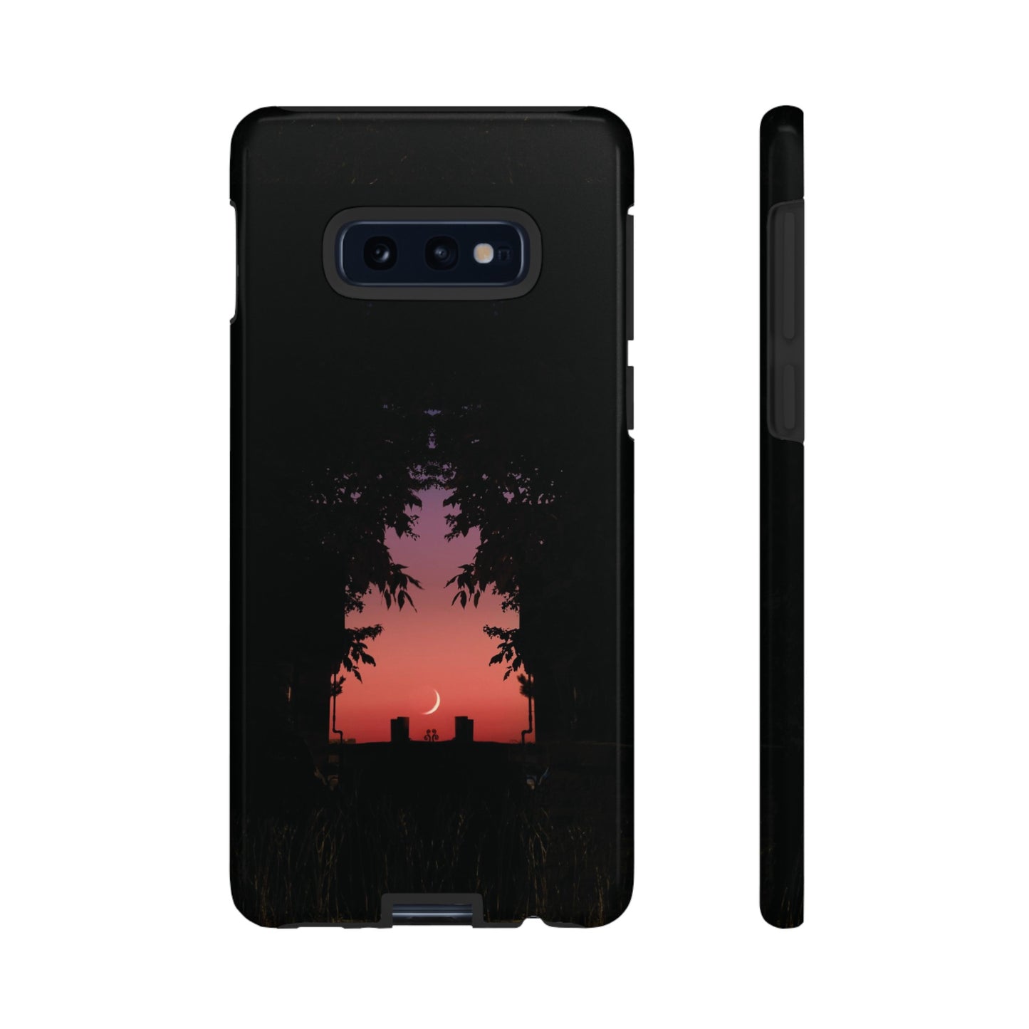 Crescent Night Wallpaper Phone Case | iPhone 15 Plus/ Pro, 14, 13, 12| Google Pixel 7, Pro, 5| Samsung Galaxy S23 All Major Phone Models