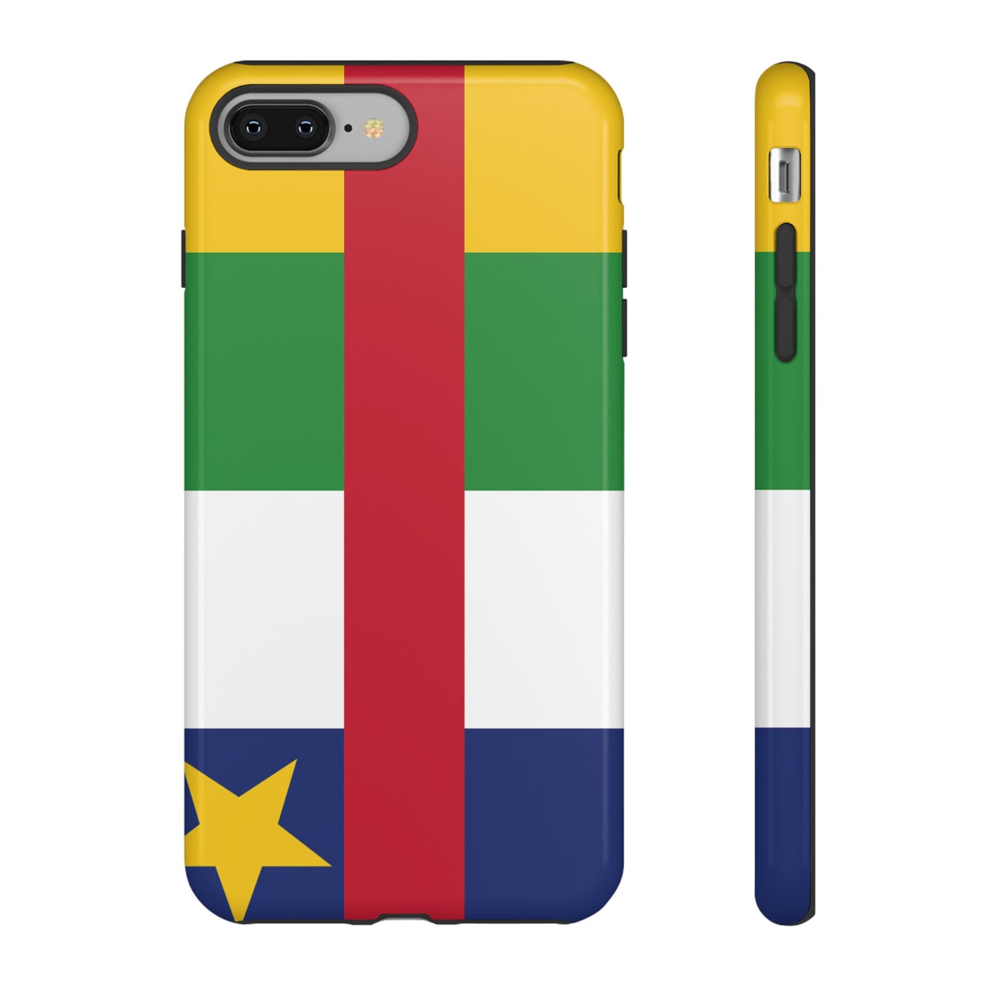 Central African Republic Flag Phone Case | iPhone 15 Plus/ Pro, 14, 13, 12| Google Pixel 7, Pro, 5| Samsung Galaxy S23 All Major Phone Models