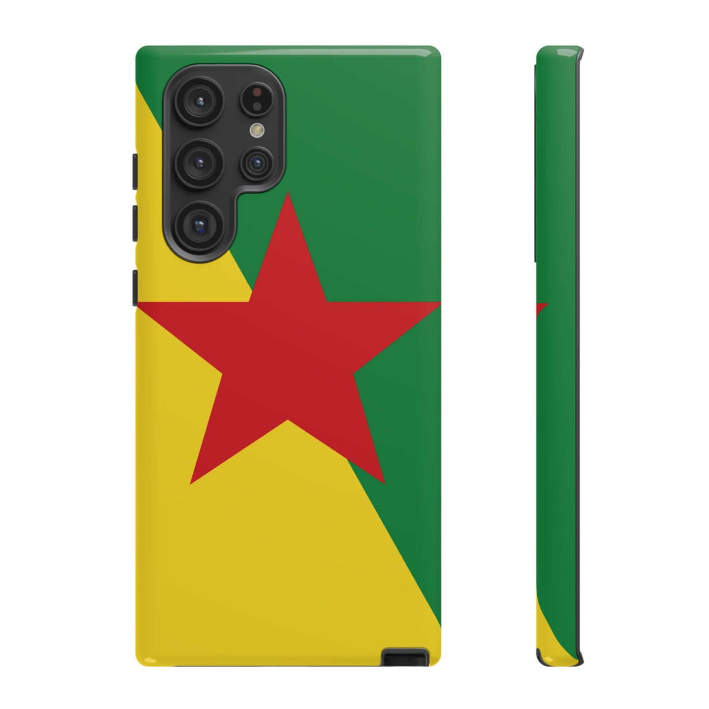 French Guiana Flag (France) Phone Case | iPhone 15 Plus/ Pro, 14, 13, 12| Google Pixel 7, Pro, 5| Samsung Galaxy S23 All Major Phone Models