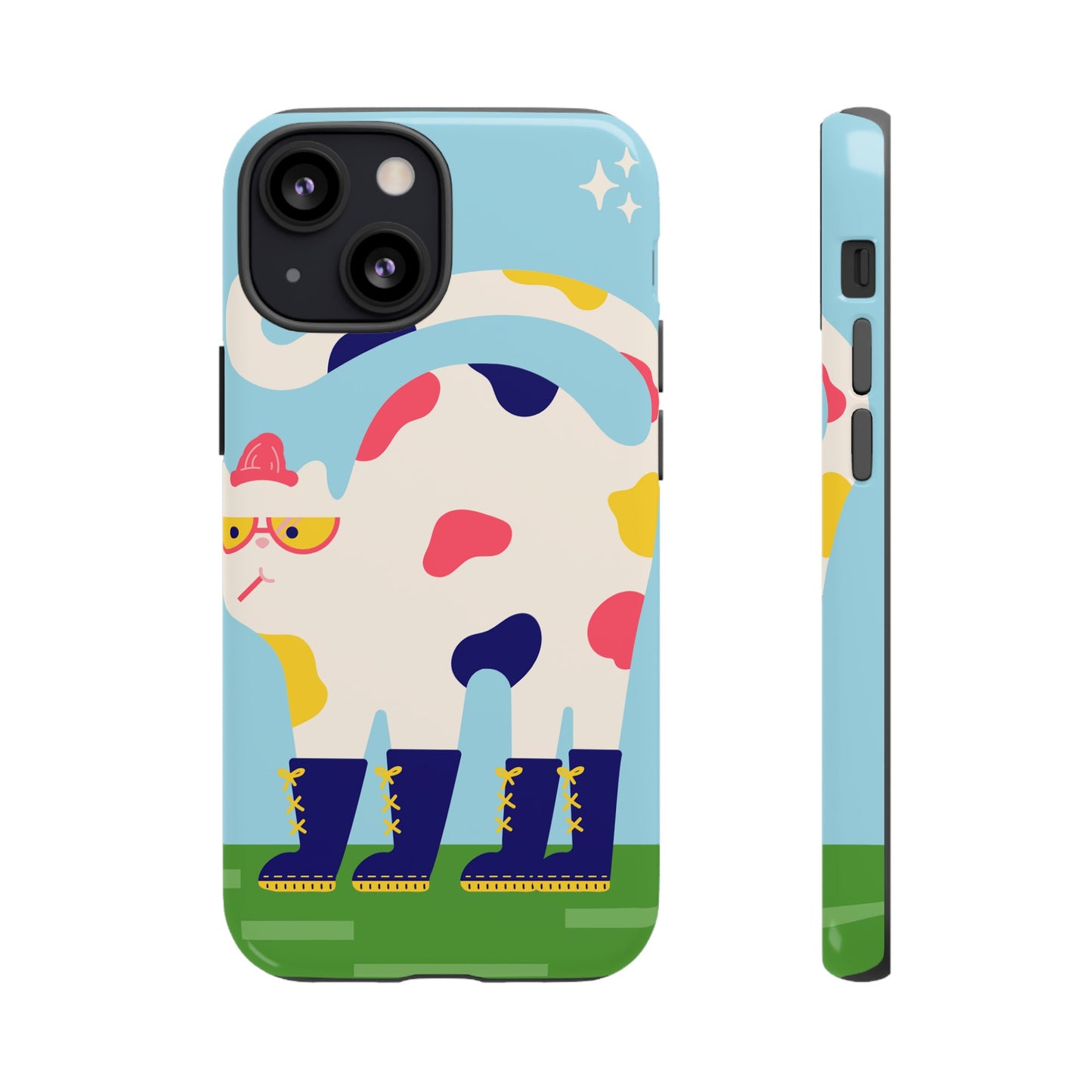 Rainboot Cat Phone Case | iPhone 15 Plus/ Pro, 14, 13, 12| Google Pixel 7, Pro, 5| Samsung Galaxy S23 All Major Phone Models