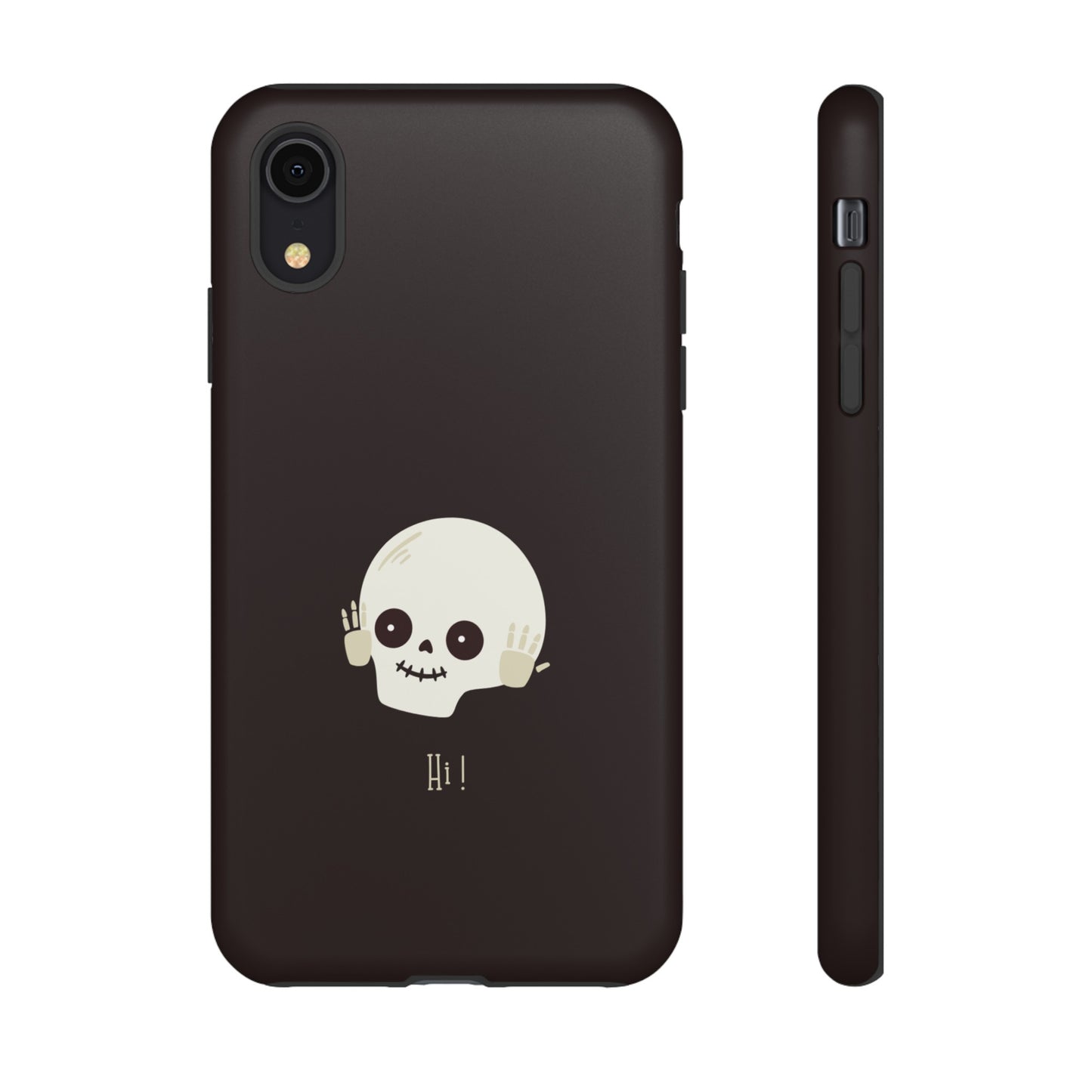 Hello Skull Phone Case | iPhone 15 Plus/ Pro, 14, 13, 12| Google Pixel 7, Pro, 5| Samsung Galaxy S23 All Major Phone Models