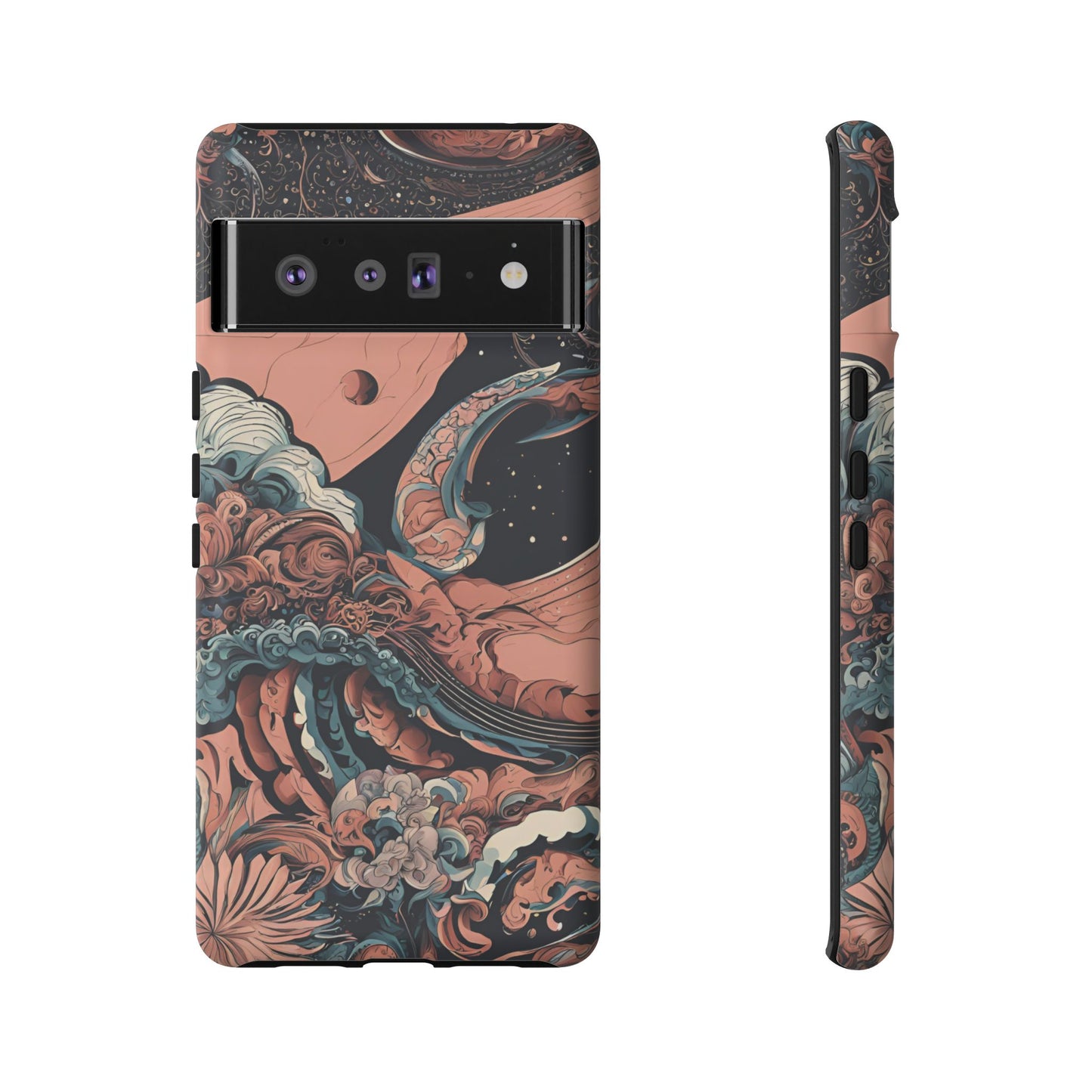 Abstract Landscape Phone Case| iPhone 15 Plus/ Pro, 14, 13, 12| Google Pixel 7, Pro, 5| Samsung Galaxy S23 All Major Phone Models