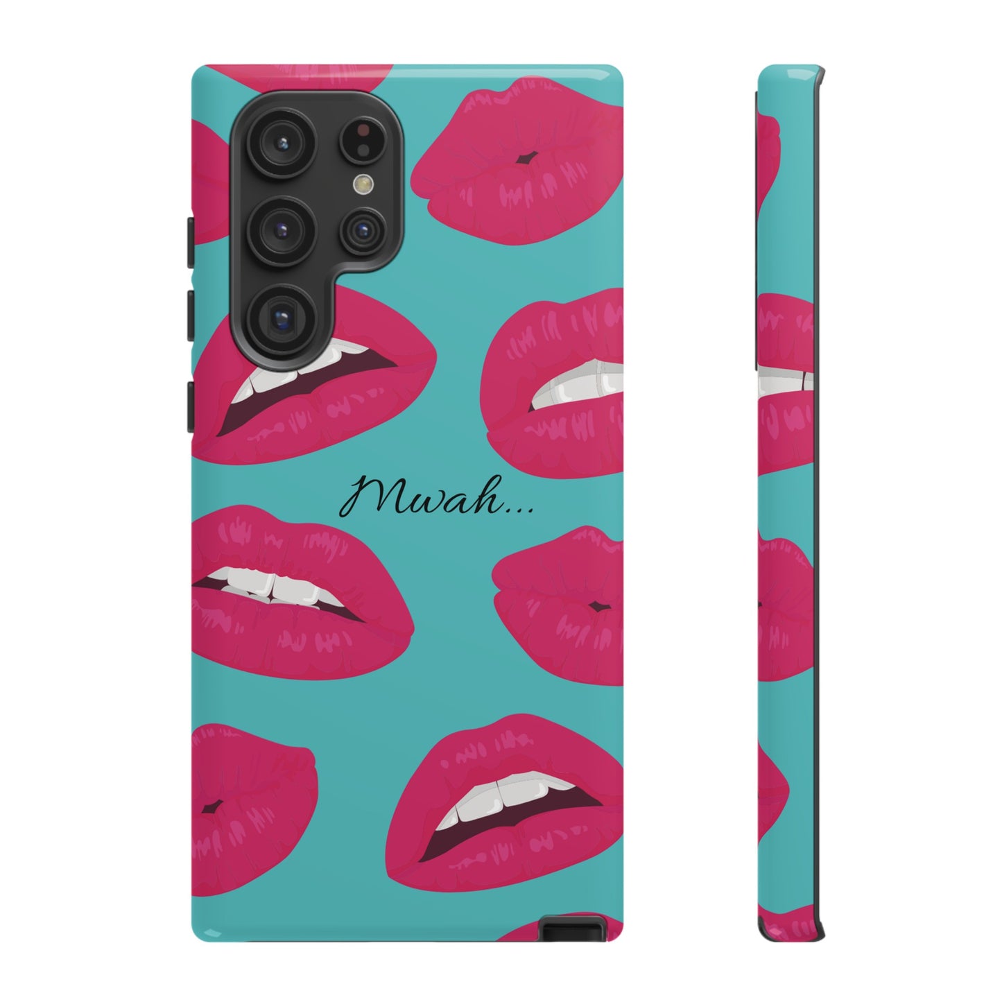 Mwah! Wallpaper Phone Case | iPhone 15 Plus/ Pro, 14, 13, 12| Google Pixel 7, Pro, 5| Samsung Galaxy S23 All Major Phone Models