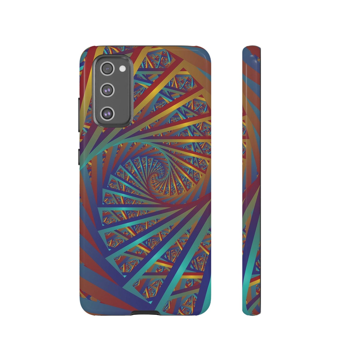 Colourful Spiral Wallpaper Phone Case | iPhone 15 Plus/ Pro, 14, 13, 12| Google Pixel 7, Pro, 5| Samsung Galaxy S23 All Major Phone Models