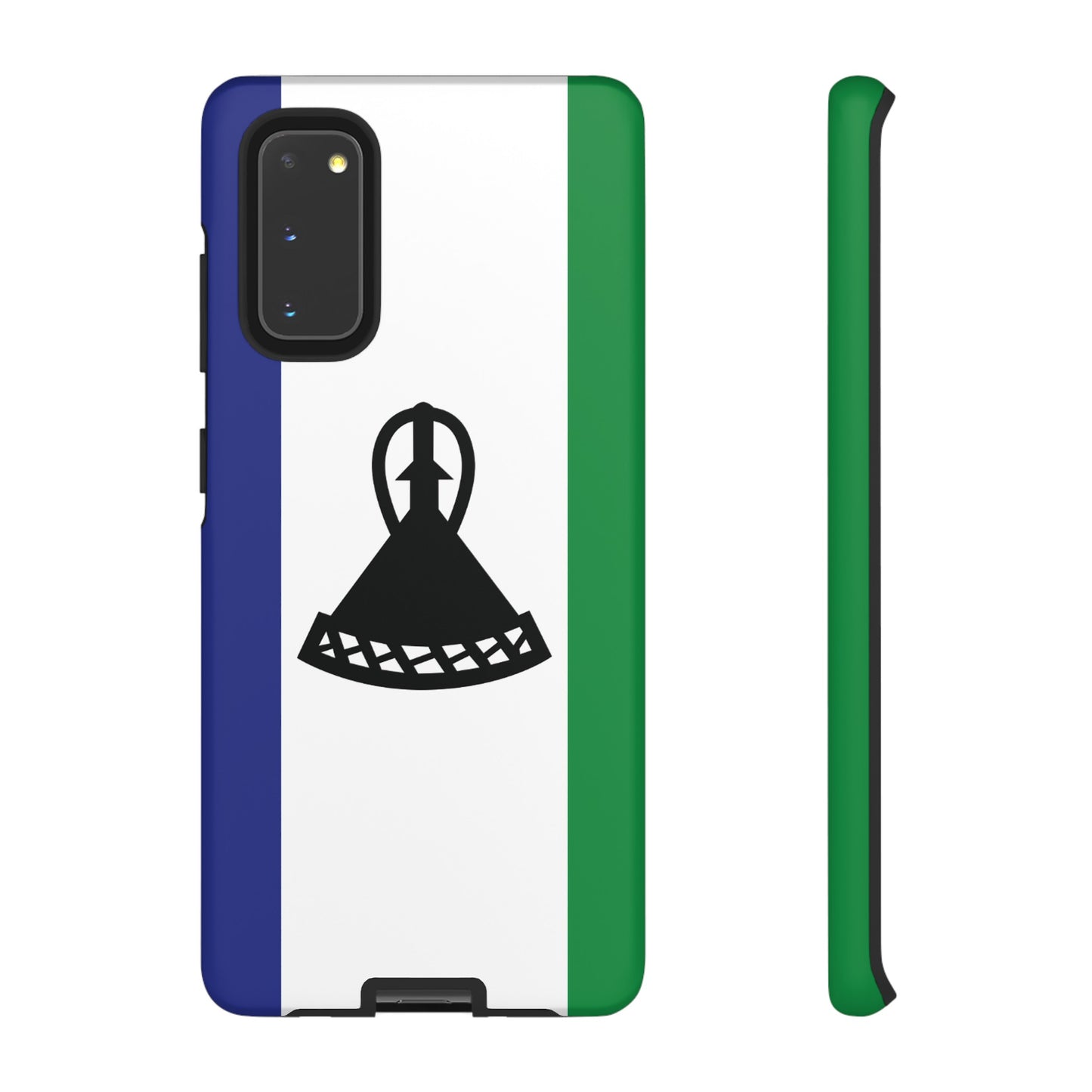 Lesotho Flag Phone Case | iPhone 15 Plus/ Pro, 14, 13, 12| Google Pixel 7, Pro, 5| Samsung Galaxy S23 All Major Phone Models