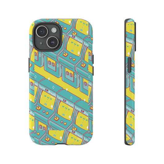 Arcade Wallpaper Phone Case | iPhone 15 Plus/ Pro, 14, 13, 12| Google Pixel 7, Pro, 5| Samsung Galaxy S23 All Major Phone Models