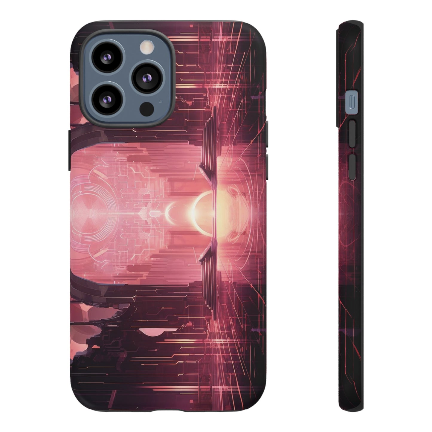 Sci-Fi Hall Wallpaper Phone Case | iPhone 15 Plus/ Pro, 14, 13, 12| Google Pixel 7, Pro, 5| Samsung Galaxy S23 All Major Phone Models