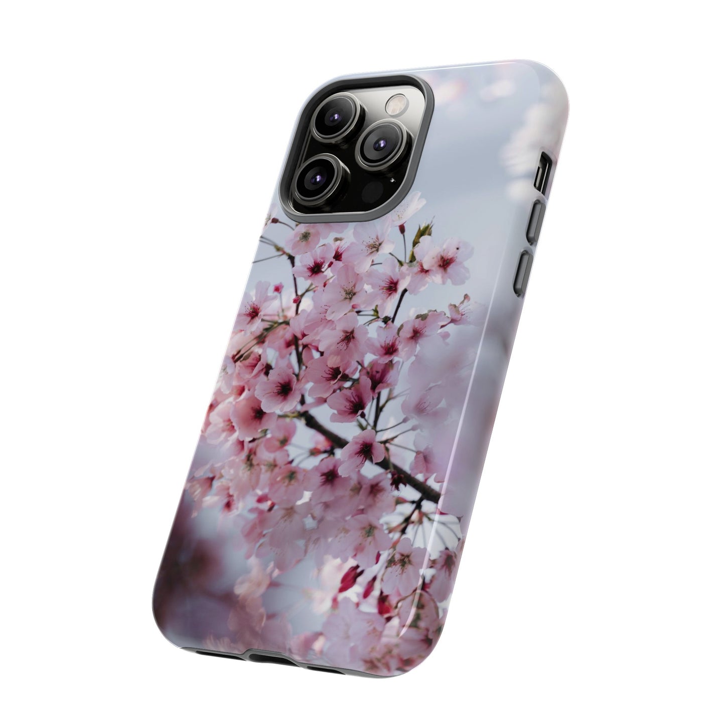 Pink Blossom Wallpaper Phone Case | iPhone 15 Plus/ Pro, 14, 13, 12| Google Pixel 7, Pro, 5| Samsung Galaxy S23 All Major Phone Models