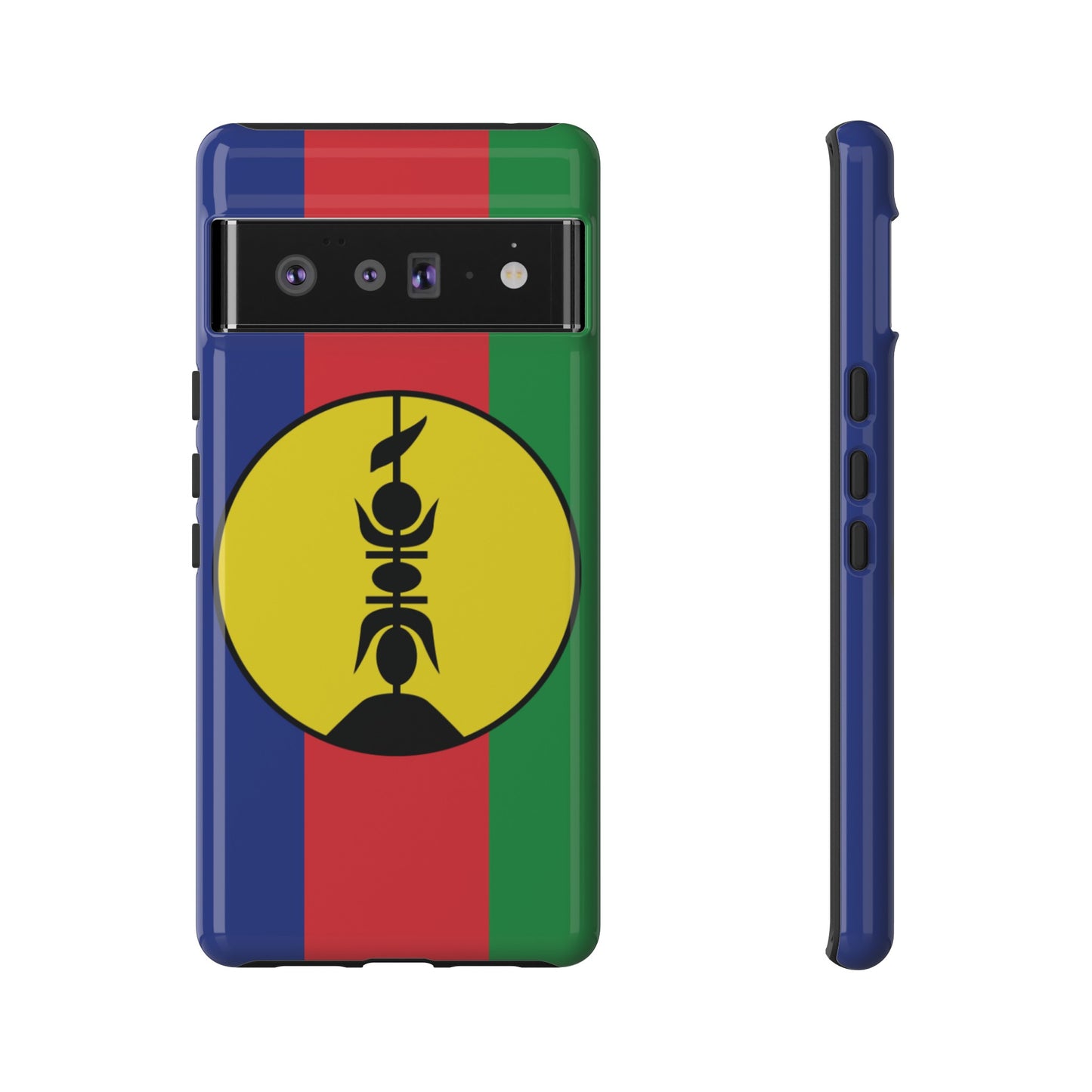 New Caledonia Flag Phone Case | iPhone 15 Plus/ Pro, 14, 13, 12| Google Pixel 7, Pro, 5| Samsung Galaxy S23 All Major Phone Models