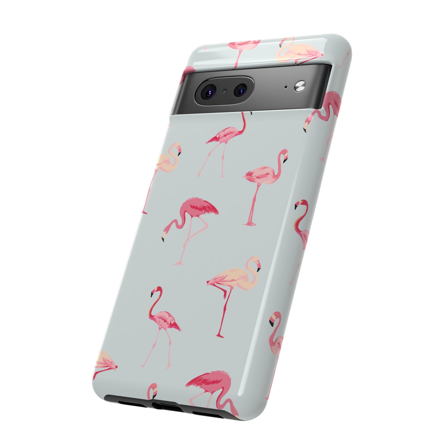 Flamingo Wallpaper Phone Case | iPhone 15 Plus/ Pro, 14, 13, 12| Google Pixel 7, Pro, 5| Samsung Galaxy S23 All Major Phone Models