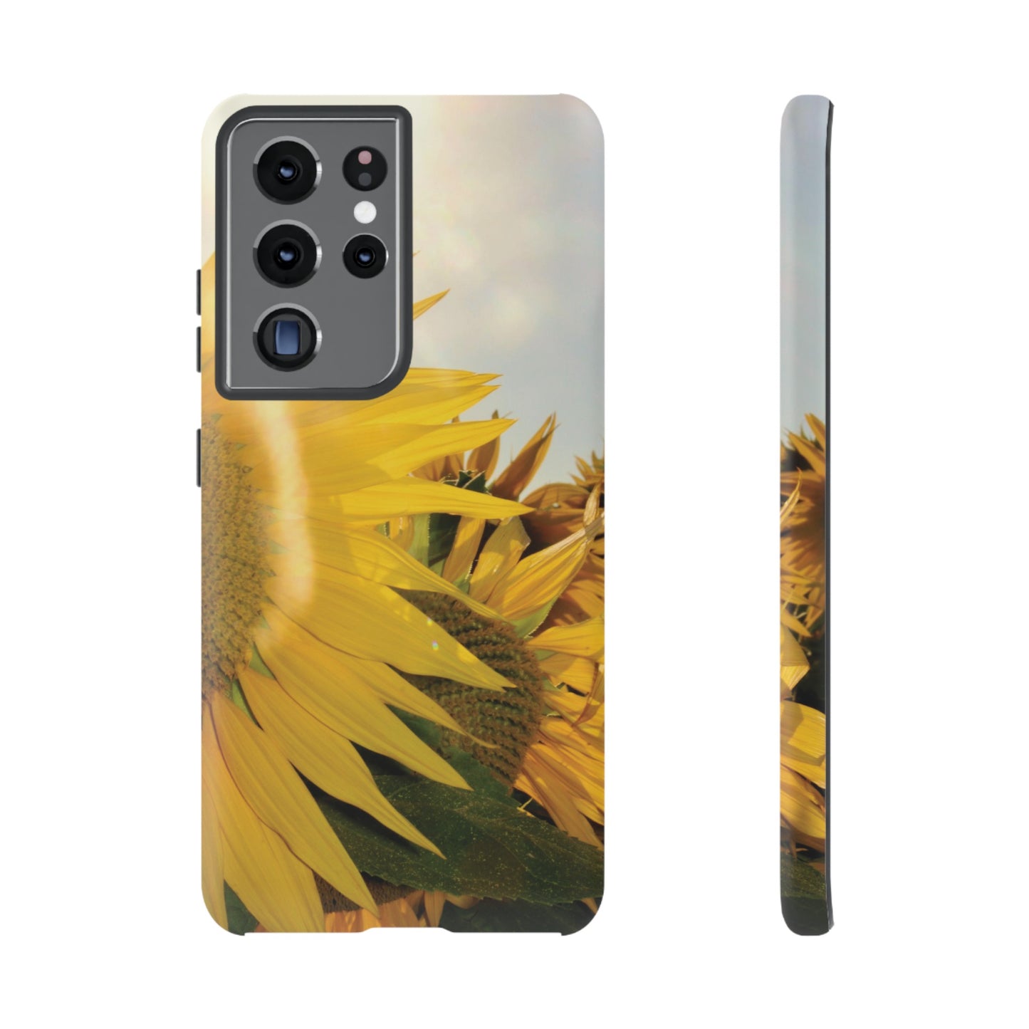 Bright Sunflower Wallpaper Phone Case | iPhone 15 Plus/ Pro, 14, 13, 12| Google Pixel 7, Pro, 5| Samsung Galaxy S23 All Major Phone Models