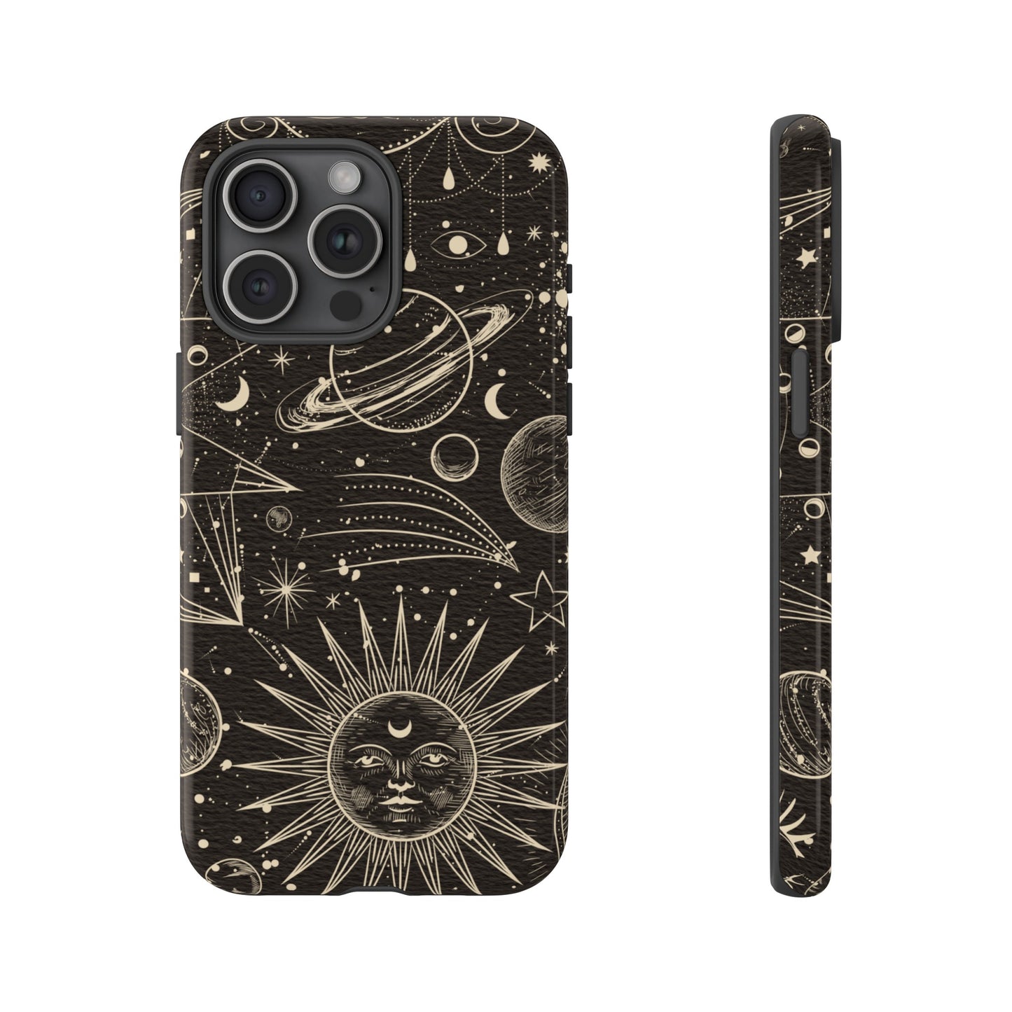 Golden Universe Wallpaper Phone Case | iPhone 15 Plus/ Pro, 14, 13, 12| Google Pixel 7, Pro, 5| Samsung Galaxy S23 All Major Phone Models