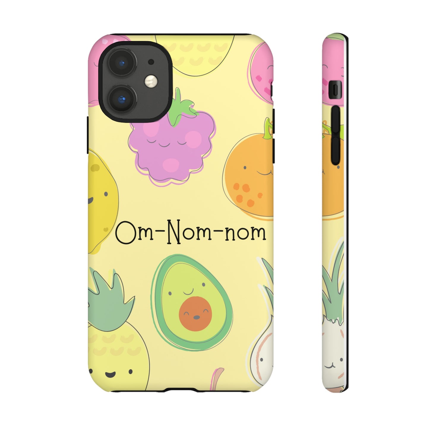 Om-Nom-Nom Phone Case | iPhone 15 Plus/ Pro, 14, 13, 12| Google Pixel 7, Pro, 5| Samsung Galaxy S23 All Major Phone Models