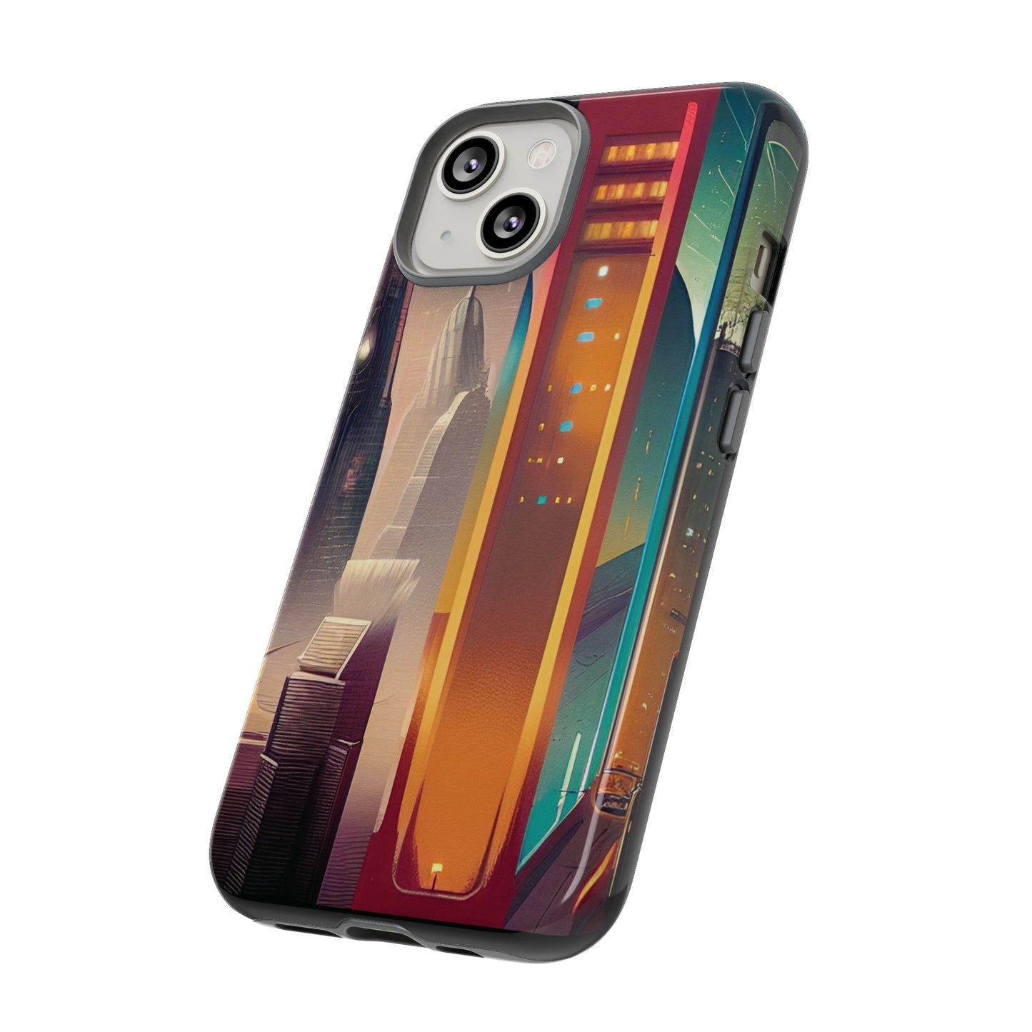 Sci-Fi  Buildings Wallpaper Phone Case | iPhone 15 Plus/ Pro, 14, 13, 12| Google Pixel 7, Pro, 5| Samsung Galaxy S23 All Major Phone Models