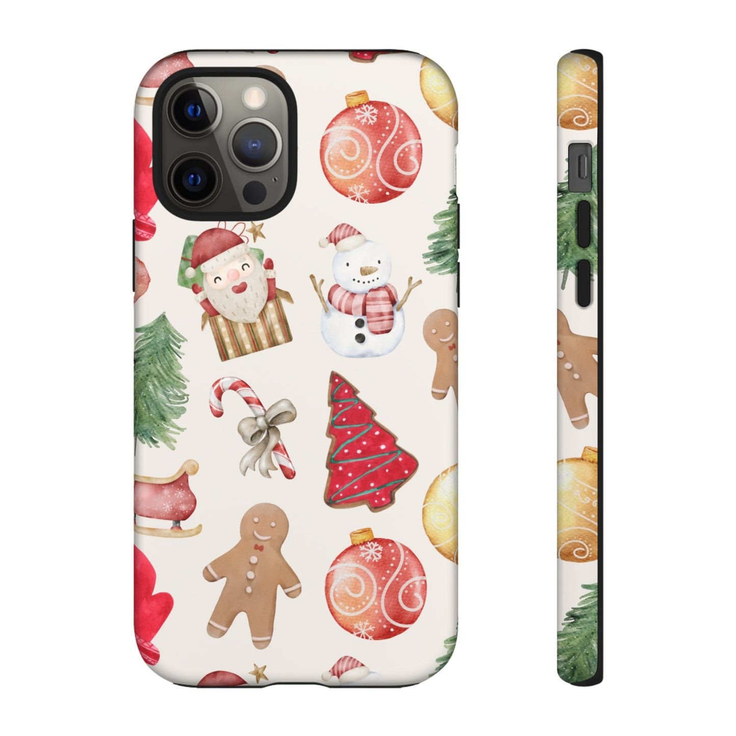 Collage Christmas Wallpaper Phone Case | iPhone 15 Plus/ Pro, 14, 13, 12| Google Pixel 7, Pro, 5| Samsung Galaxy S23 All Major Phone Models