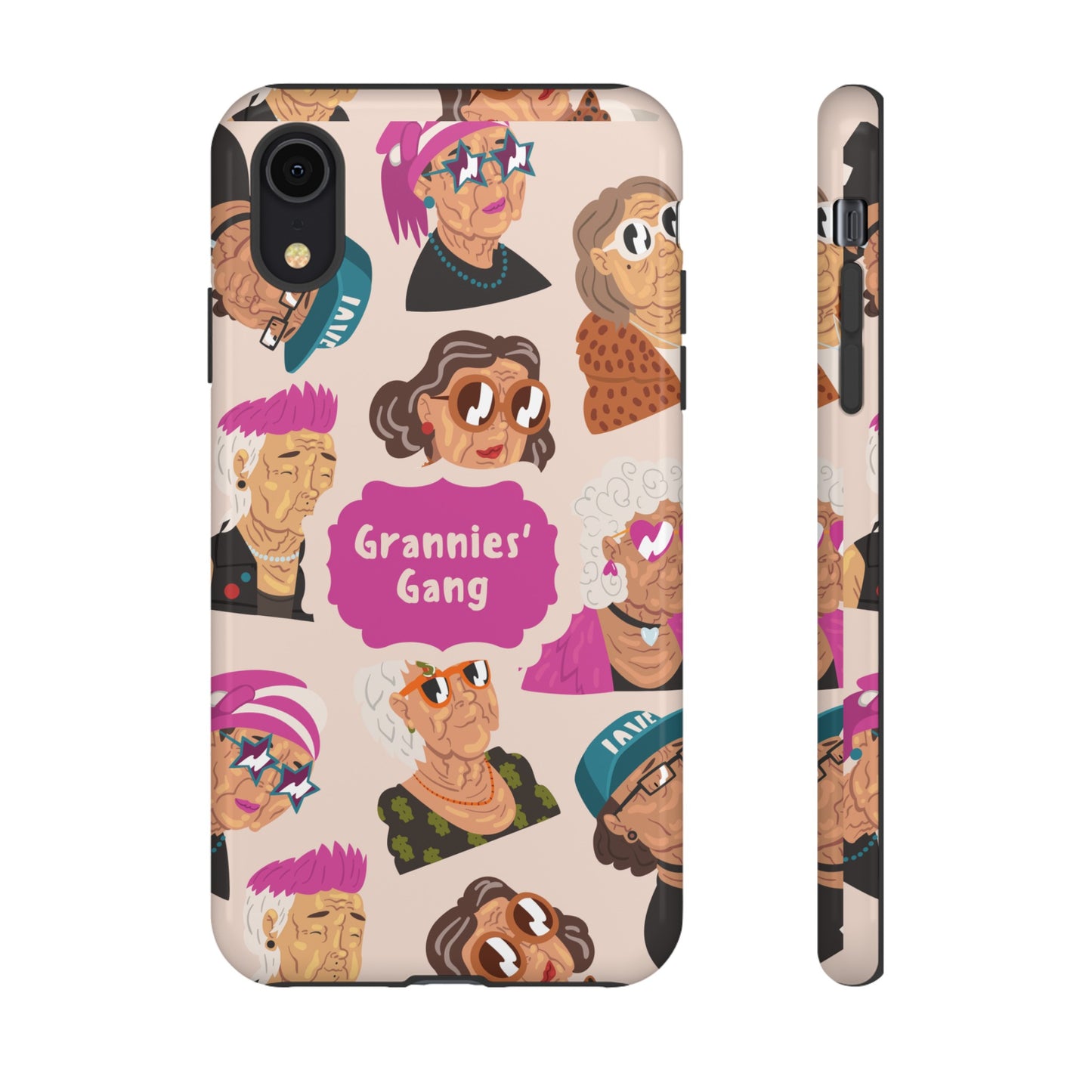 Grannies' Gang Wallpaper Phone Case | iPhone 15 Plus/ Pro, 14, 13, 12| Google Pixel 7, Pro, 5| Samsung Galaxy S23 All Major Phone Models