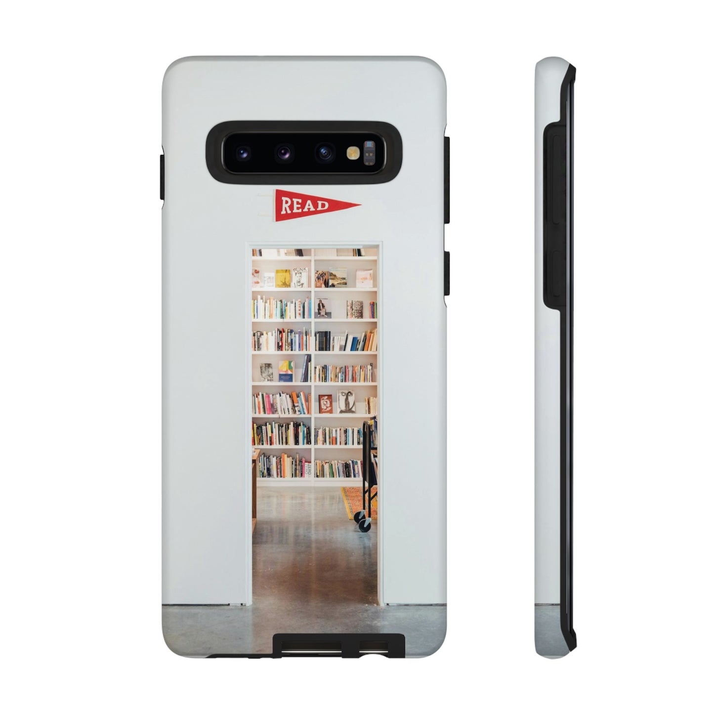 Peaceful Library Wallpaper Phone Case | iPhone 15 Plus/ Pro, 14, 13, 12| Google Pixel 7, Pro, 5| Samsung Galaxy S23 All Major Phone Models