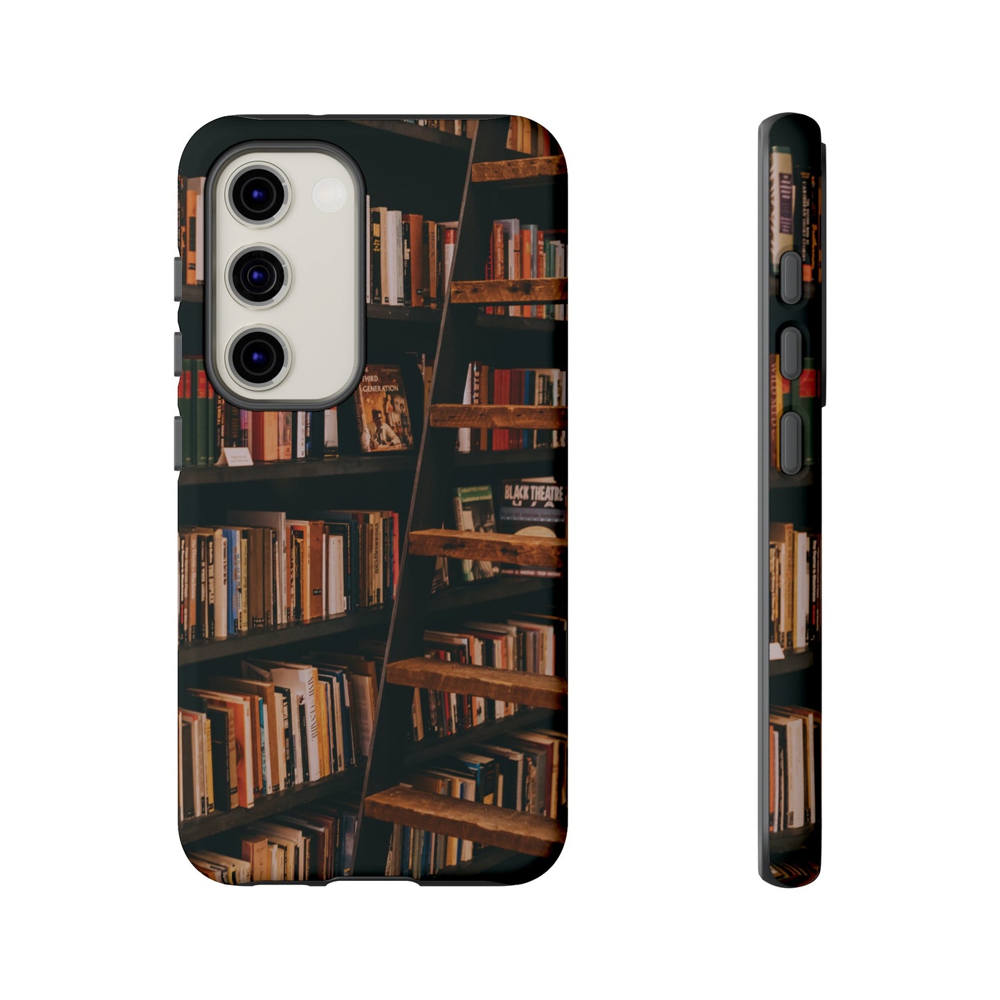 Bookcase Wallpaper Phone Case | iPhone 15 Plus/ Pro, 14, 13, 12| Google Pixel 7, Pro, 5| Samsung Galaxy S23 All Major Phone Models