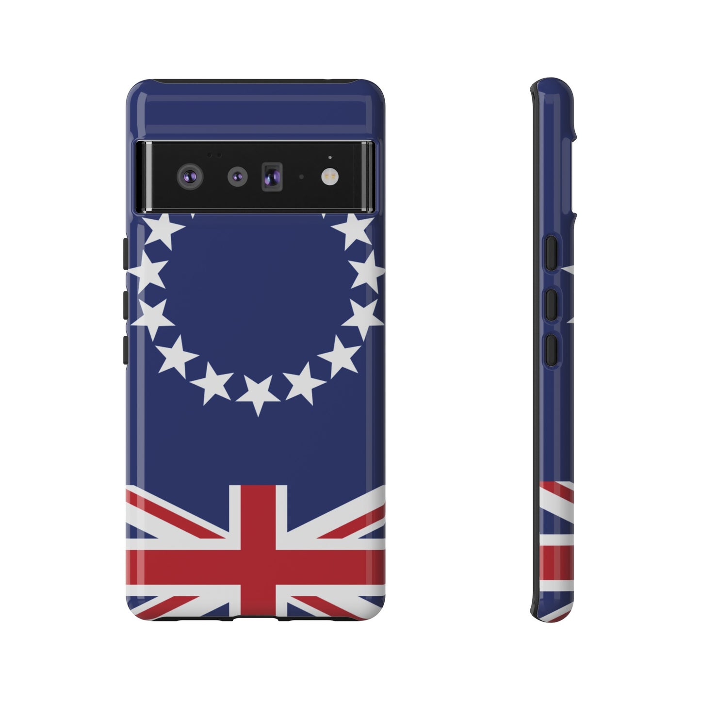 Cook Islands Flag Phone Case | iPhone 15 Plus/ Pro, 14, 13, 12| Google Pixel 7, Pro, 5| Samsung Galaxy S23 All Major Phone Models