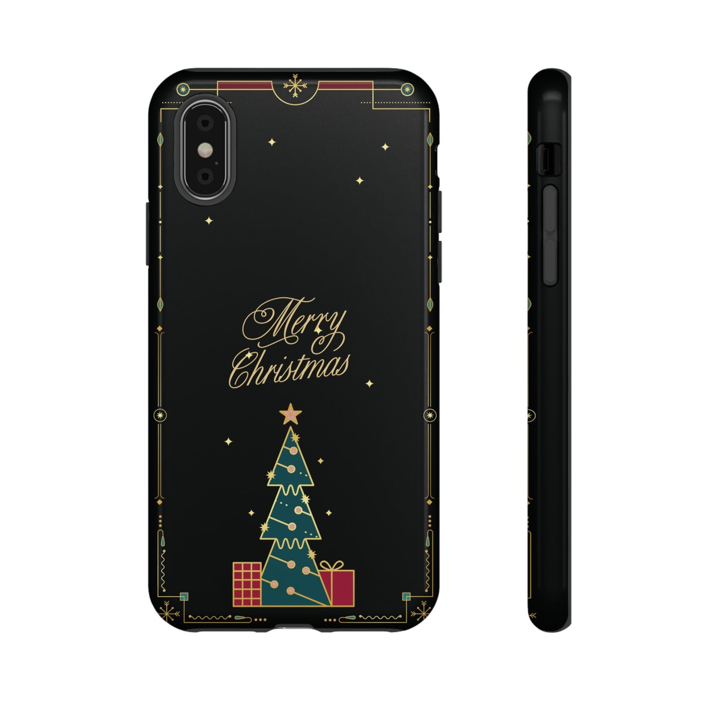 Christmas Tree Wallpaper Phone Case | iPhone 15 Plus/ Pro, 14, 13, 12| Google Pixel 7, Pro, 5| Samsung Galaxy S23 All Major Phone Models