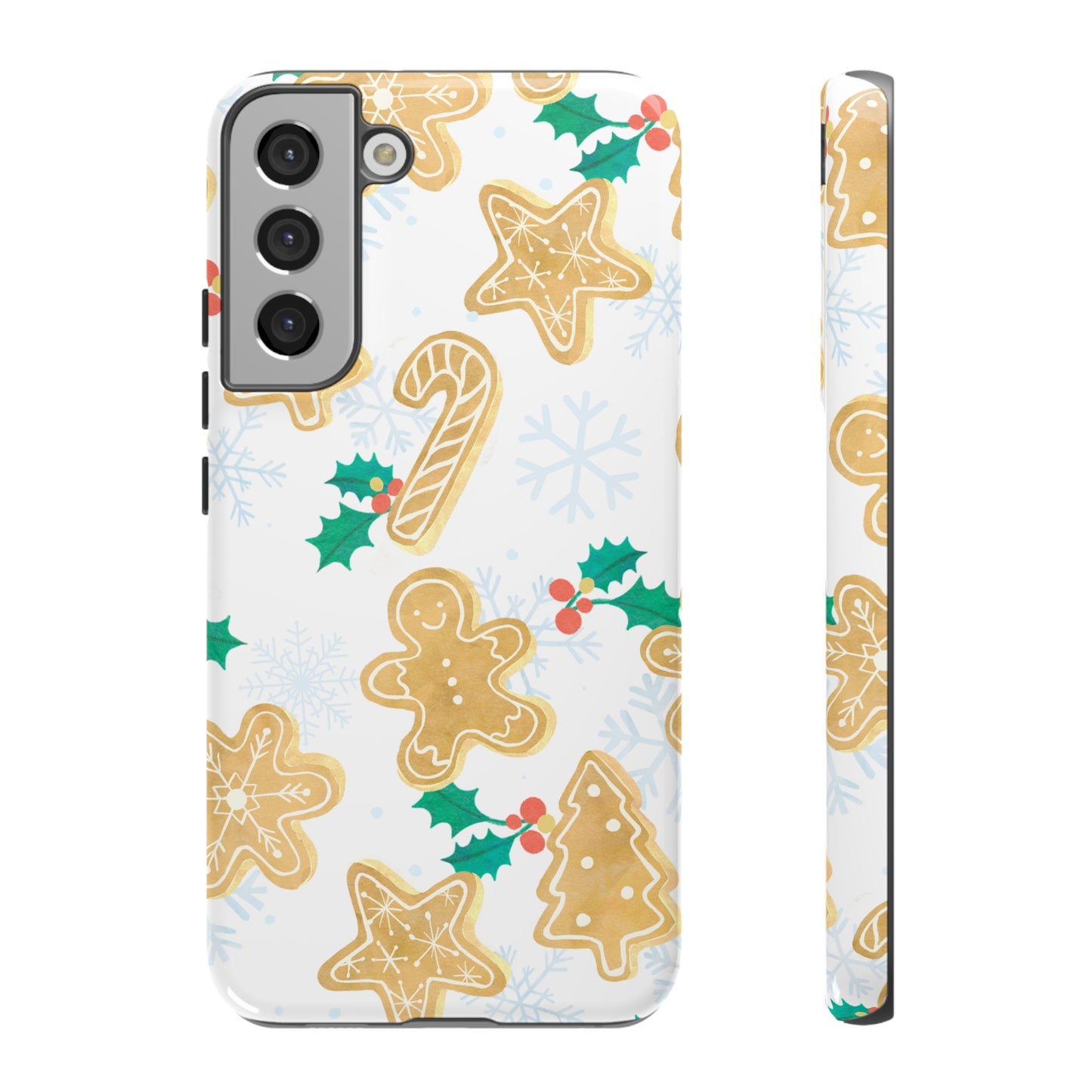 Gingerbread Wallpaper Phone Case | iPhone 15 Plus/ Pro, 14, 13, 12| Google Pixel 7, Pro, 5| Samsung Galaxy S23 All Major Phone Models