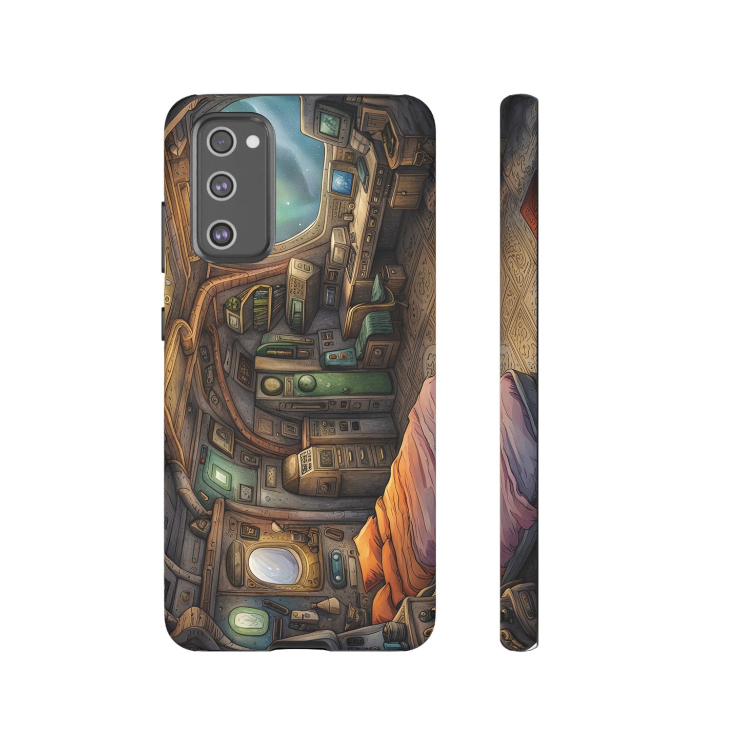 Cosy Spaceship Wallpaper Phone Case | iPhone 15 Plus/ Pro, 14, 13, 12| Google Pixel 7, Pro, 5| Samsung Galaxy S23 All Major Phone Models