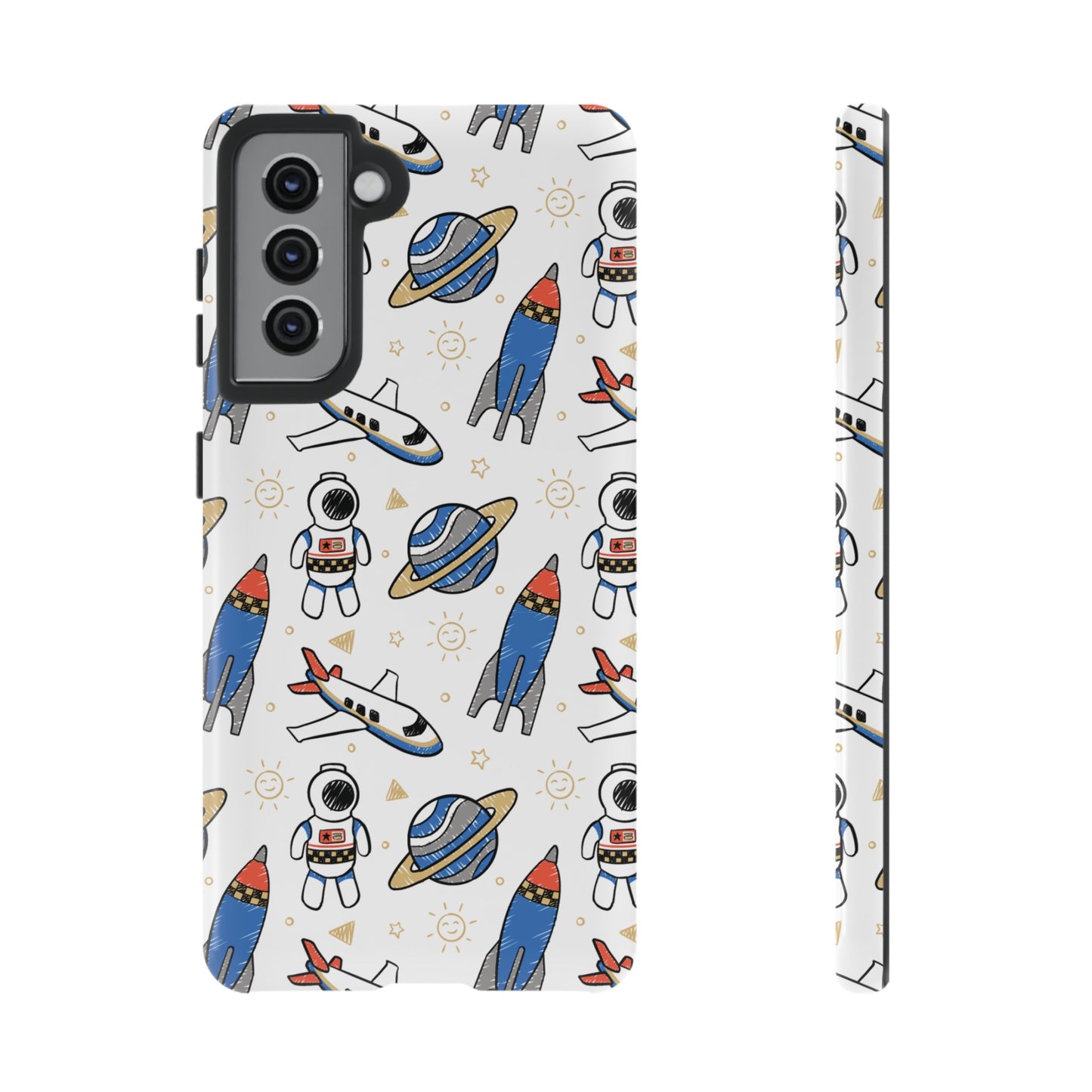 Kids Space Wallpaper Phone Case | iPhone 15 Plus/ Pro, 14, 13, 12| Google Pixel 7, Pro, 5| Samsung Galaxy S23 All Major Phone Models