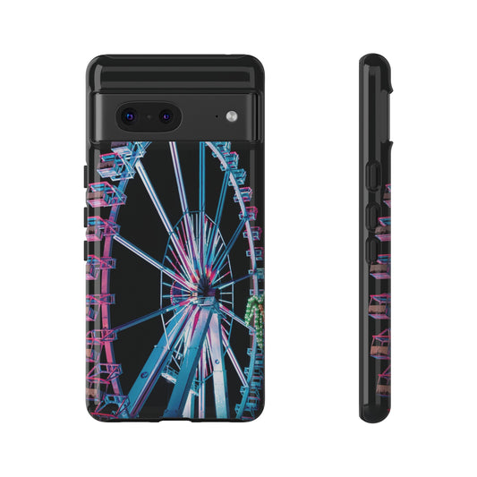 Ferris Wheel Wallpaper Phone Case | iPhone 15 Plus/ Pro, 14, 13, 12| Google Pixel 7, Pro, 5| Samsung Galaxy S23 All Major Phone Models