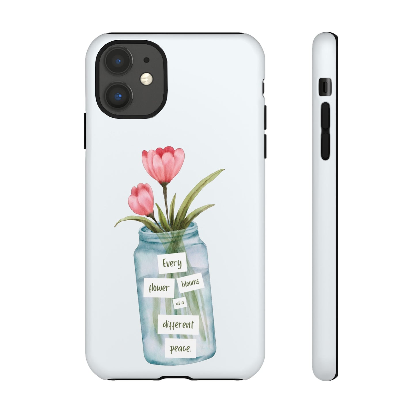 Flowers in a Jar Wallpaper Phone Case | iPhone 15 Plus/ Pro, 14, 13, 12| Google Pixel 7, Pro, 5| Samsung Galaxy S23 All Major Phone Models