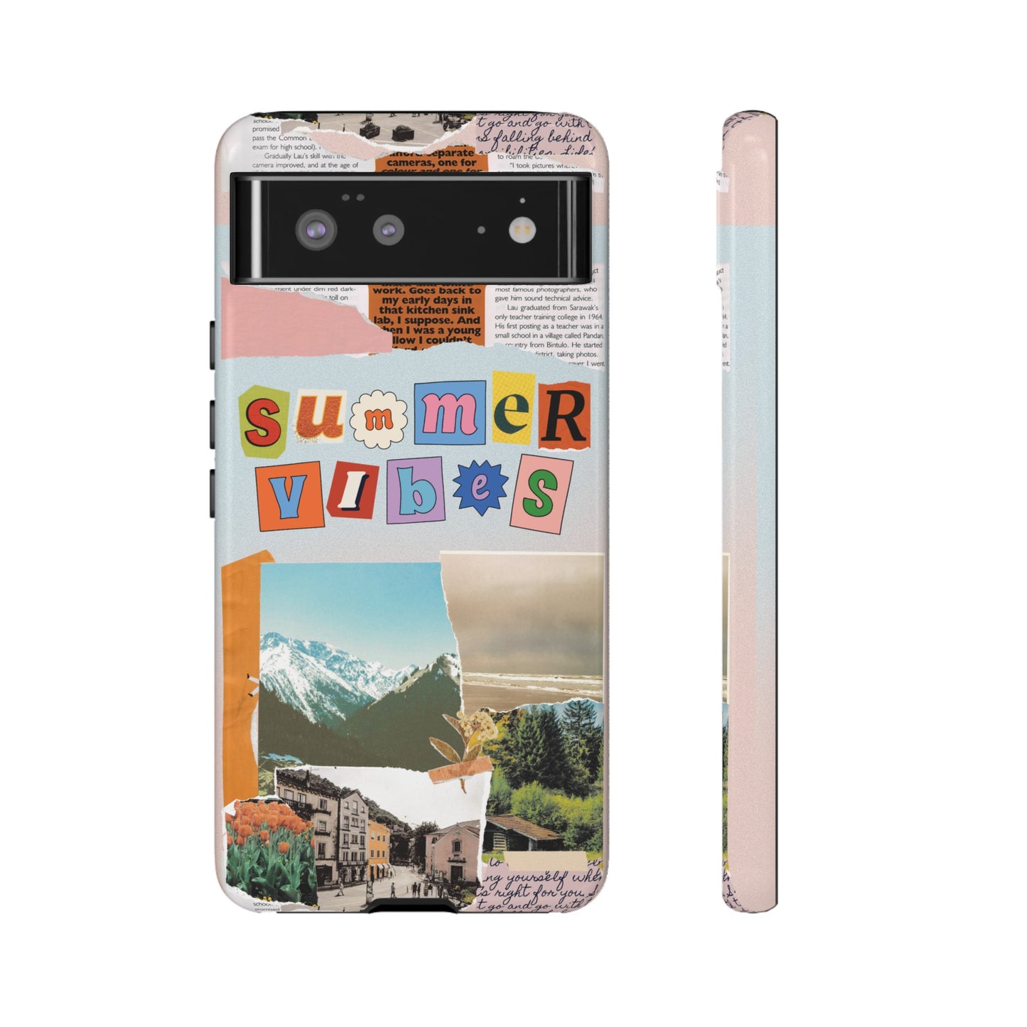 Summer Vibes Wallpaper Phone Case | iPhone 15 Plus/ Pro, 14, 13, 12| Google Pixel 7, Pro, 5| Samsung Galaxy S23 All Major Phone Models