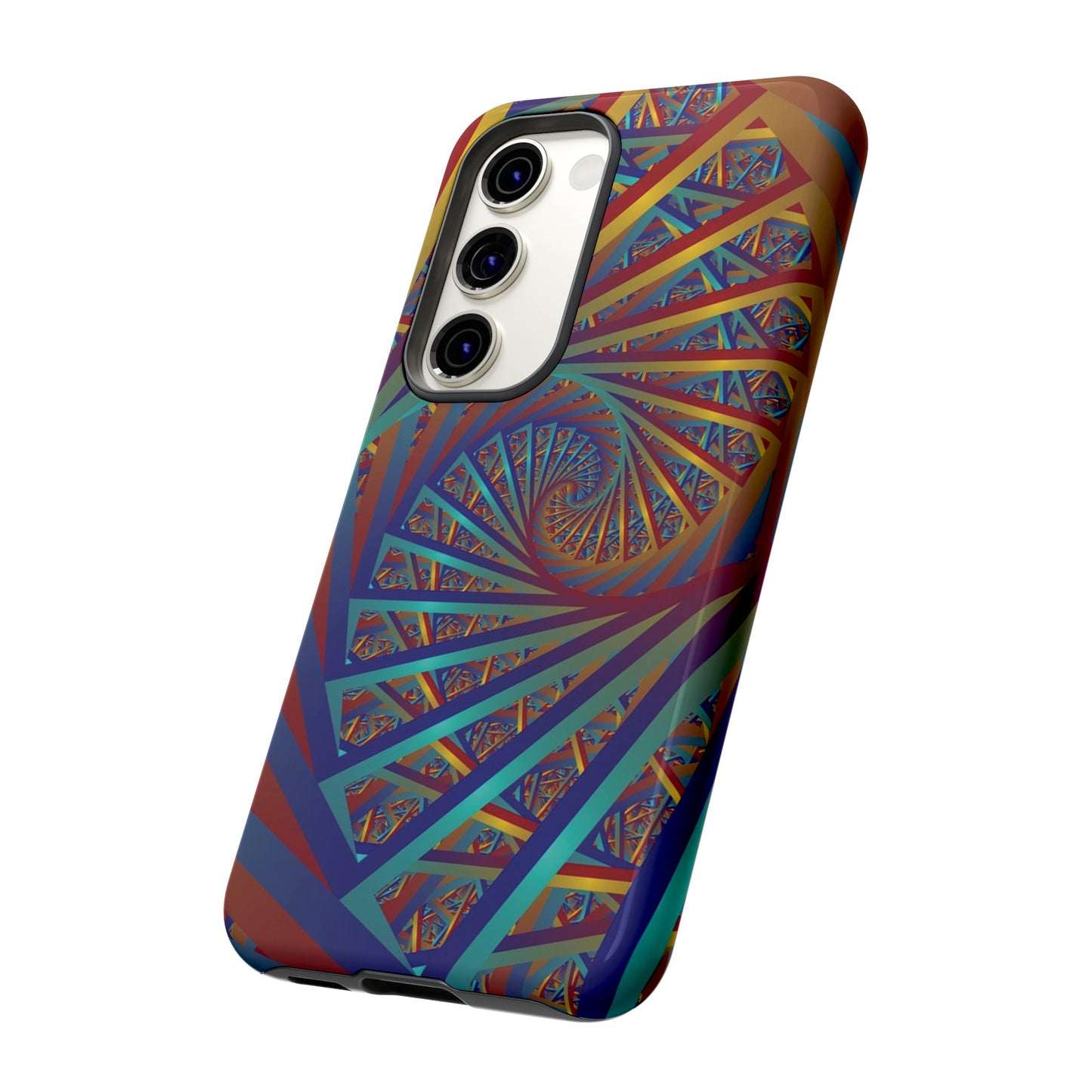 Colourful Spiral Wallpaper Phone Case | iPhone 15 Plus/ Pro, 14, 13, 12| Google Pixel 7, Pro, 5| Samsung Galaxy S23 All Major Phone Models