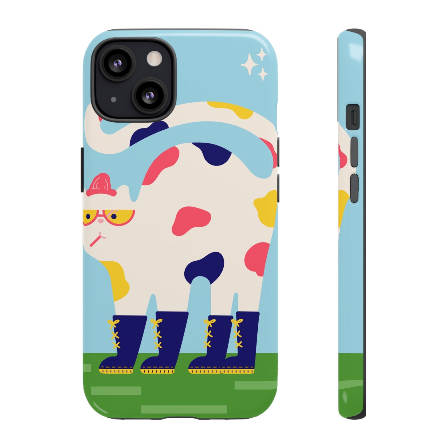 Rainboot Cat Phone Case | iPhone 15 Plus/ Pro, 14, 13, 12| Google Pixel 7, Pro, 5| Samsung Galaxy S23 All Major Phone Models