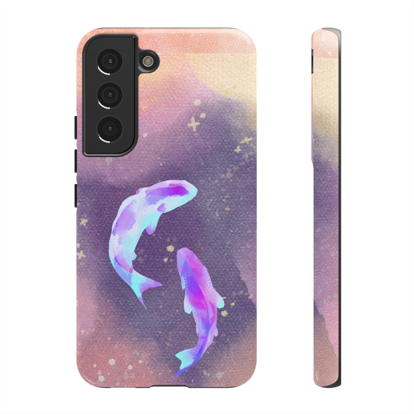 Cosmic Koi Phone Case | iPhone 15 Plus/ Pro, 14, 13, 12| Google Pixel 7, Pro, 5| Samsung Galaxy S23 All Major Phone Models