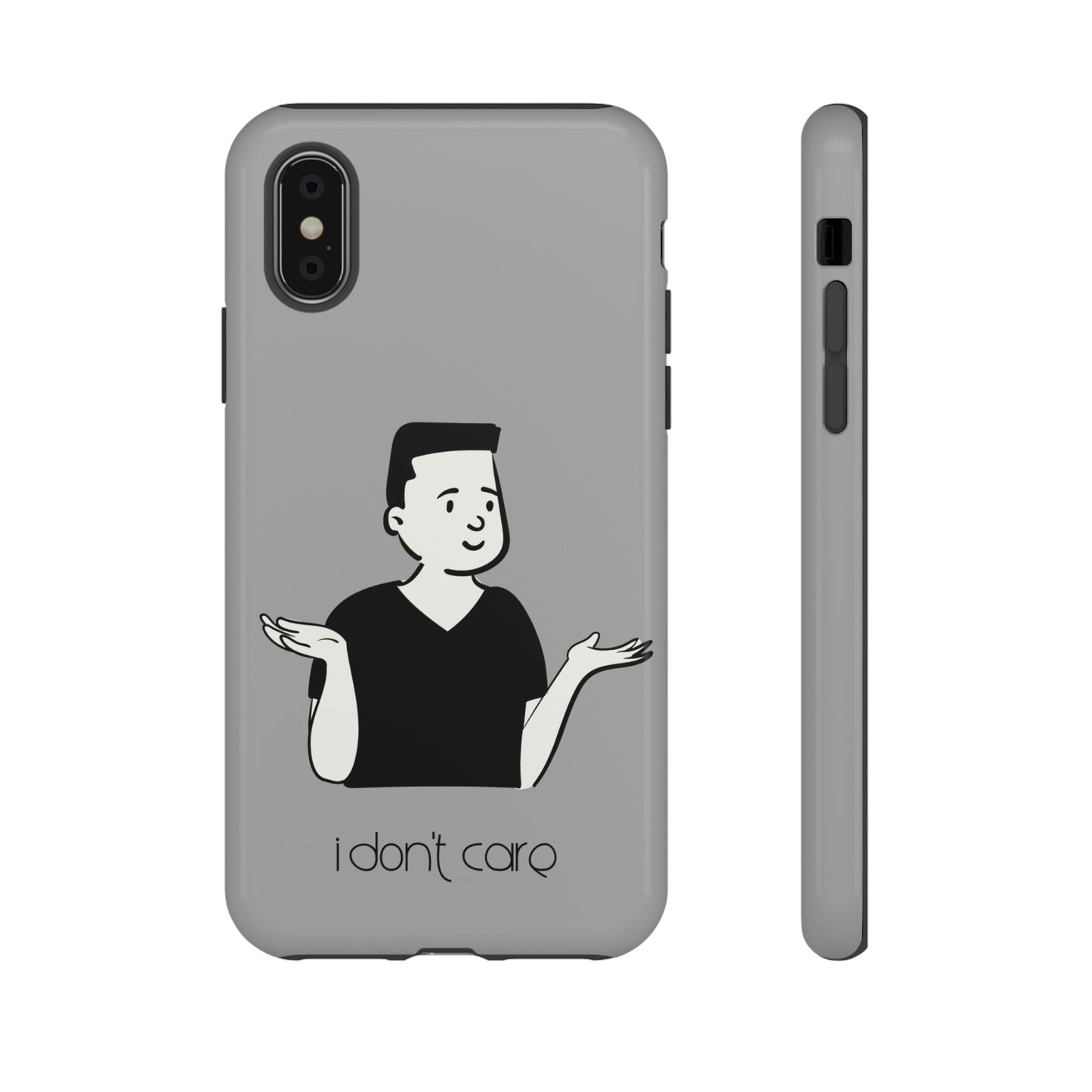 I Don't Care Wallpaper Phone Case | iPhone 15 Plus/ Pro, 14, 13, 12| Google Pixel 7, Pro, 5| Samsung Galaxy S23 All Major Phone Models