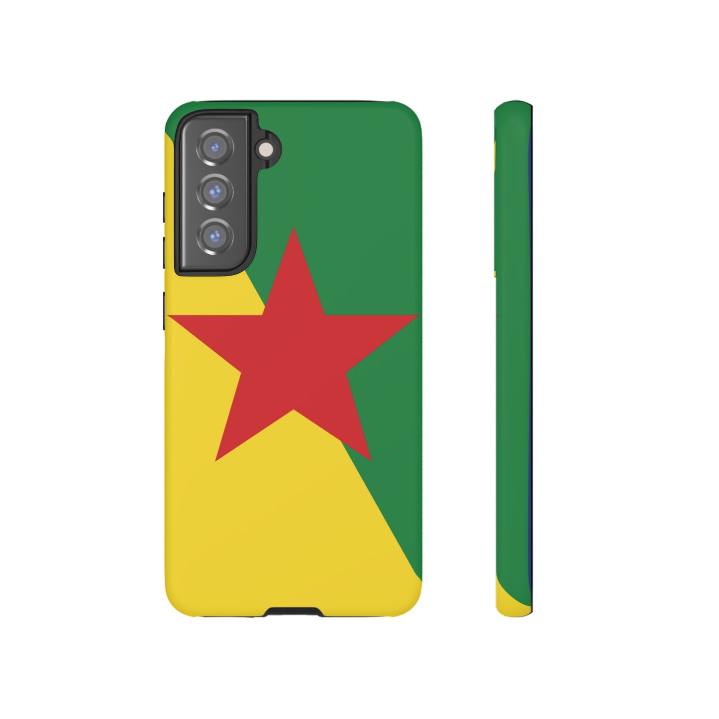 French Guiana Flag (France) Phone Case | iPhone 15 Plus/ Pro, 14, 13, 12| Google Pixel 7, Pro, 5| Samsung Galaxy S23 All Major Phone Models