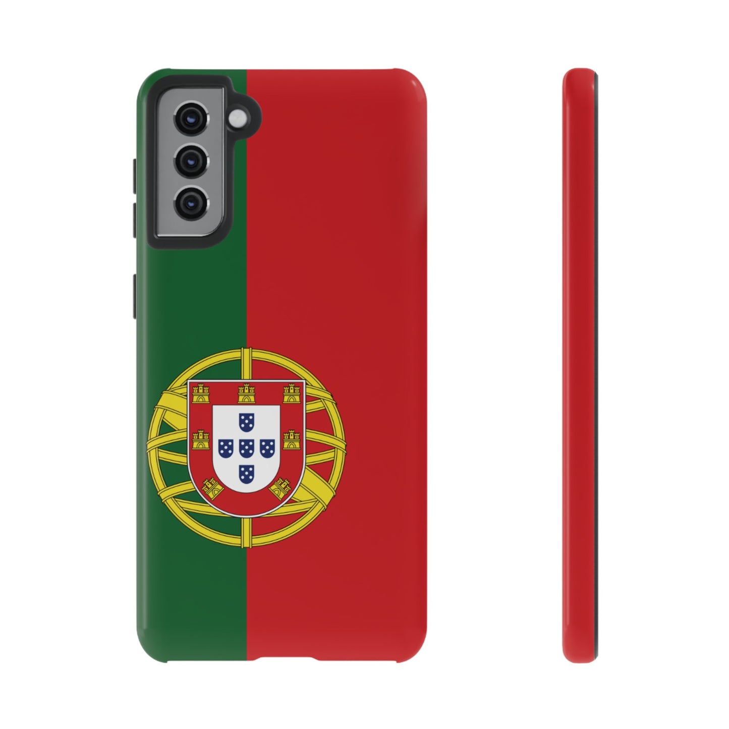 Portugal Flag Phone Case | iPhone 15 Plus/ Pro, 14, 13, 12| Google Pixel 7, Pro, 5| Samsung Galaxy S23 All Major Phone Models