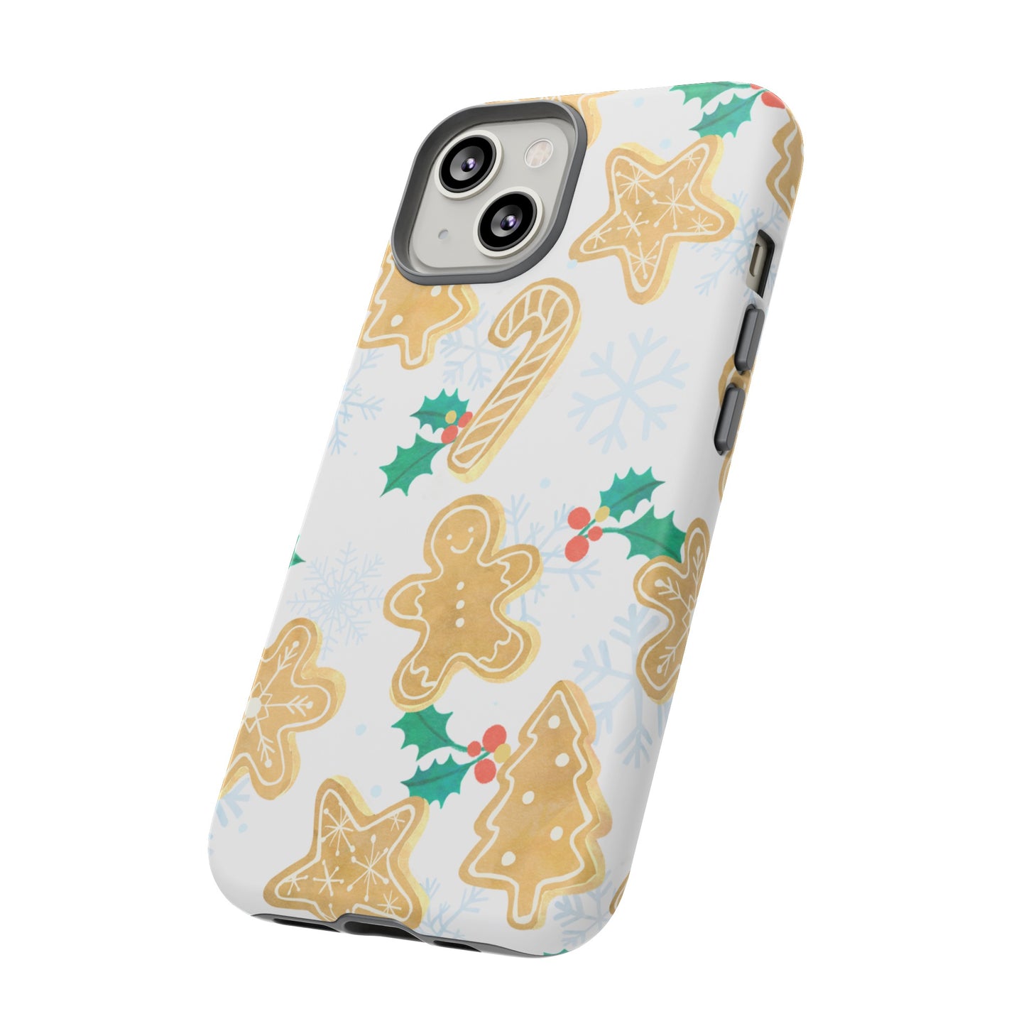 Gingerbread Wallpaper Phone Case | iPhone 15 Plus/ Pro, 14, 13, 12| Google Pixel 7, Pro, 5| Samsung Galaxy S23 All Major Phone Models