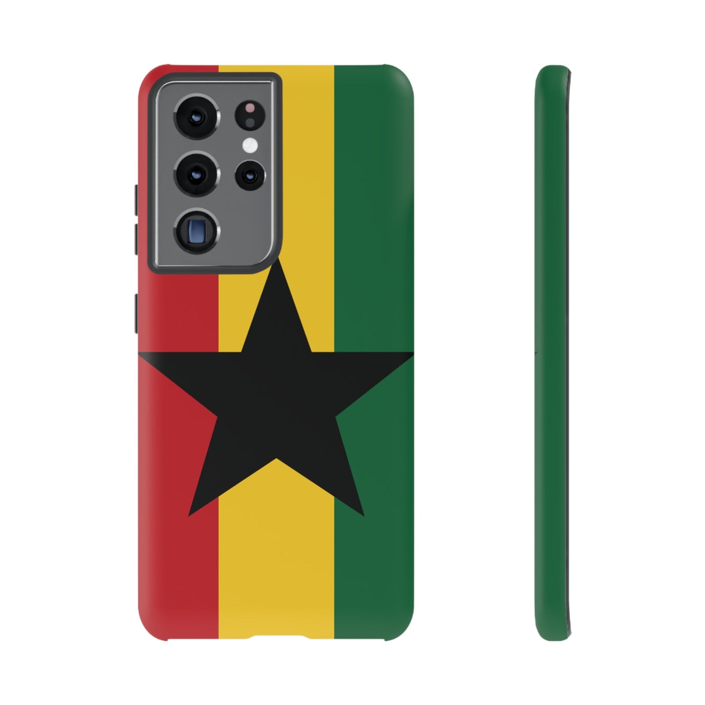 Ghana Flag Phone Case | iPhone 15 Plus/ Pro, 14, 13, 12| Google Pixel 7, Pro, 5| Samsung Galaxy S23 All Major Phone Models