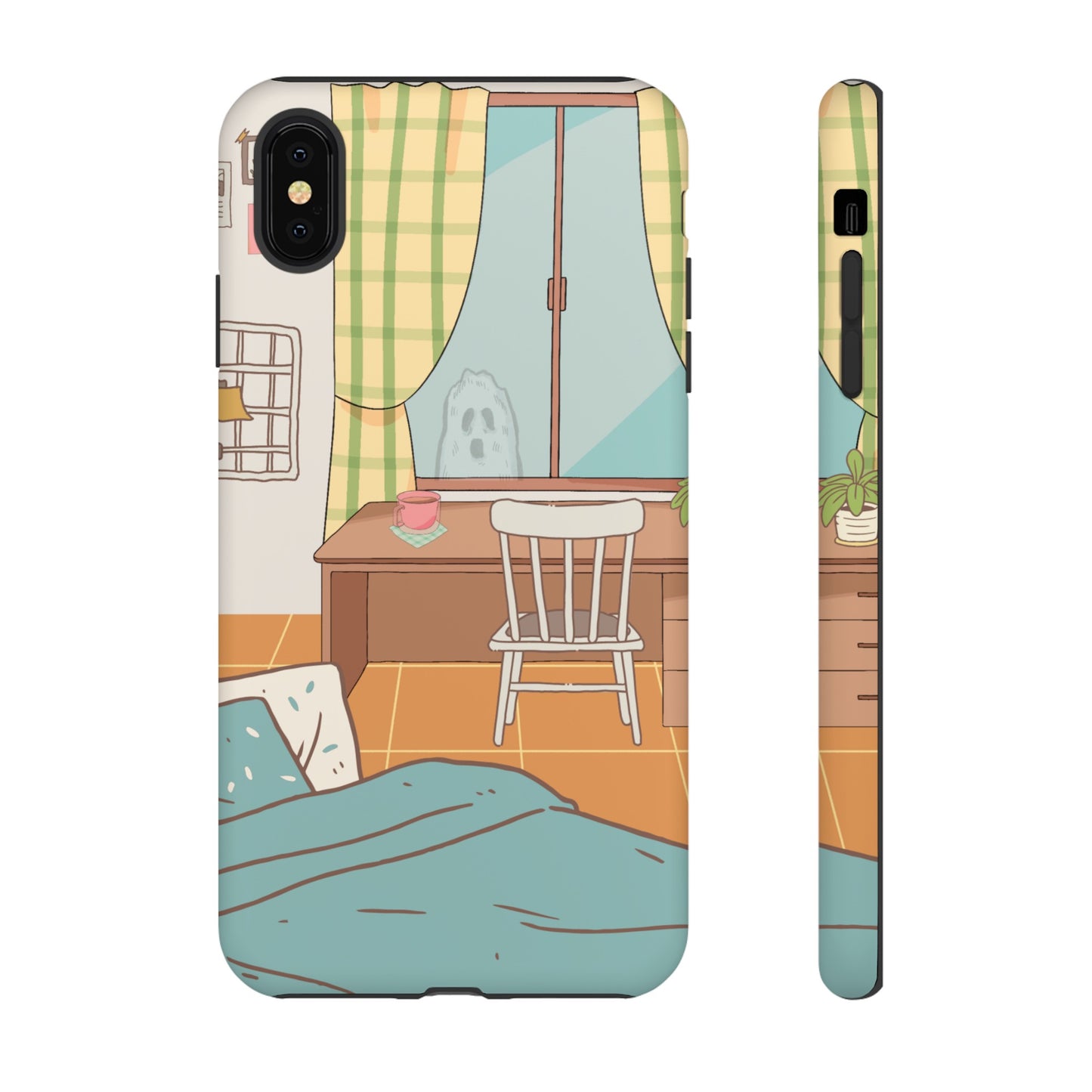 Ghost At The Window Wallpaper Phone Case | iPhone 15 Plus/ Pro, 14, 13, 12| Google Pixel 7, Pro, 5| Samsung Galaxy S23 All Major Phone Models