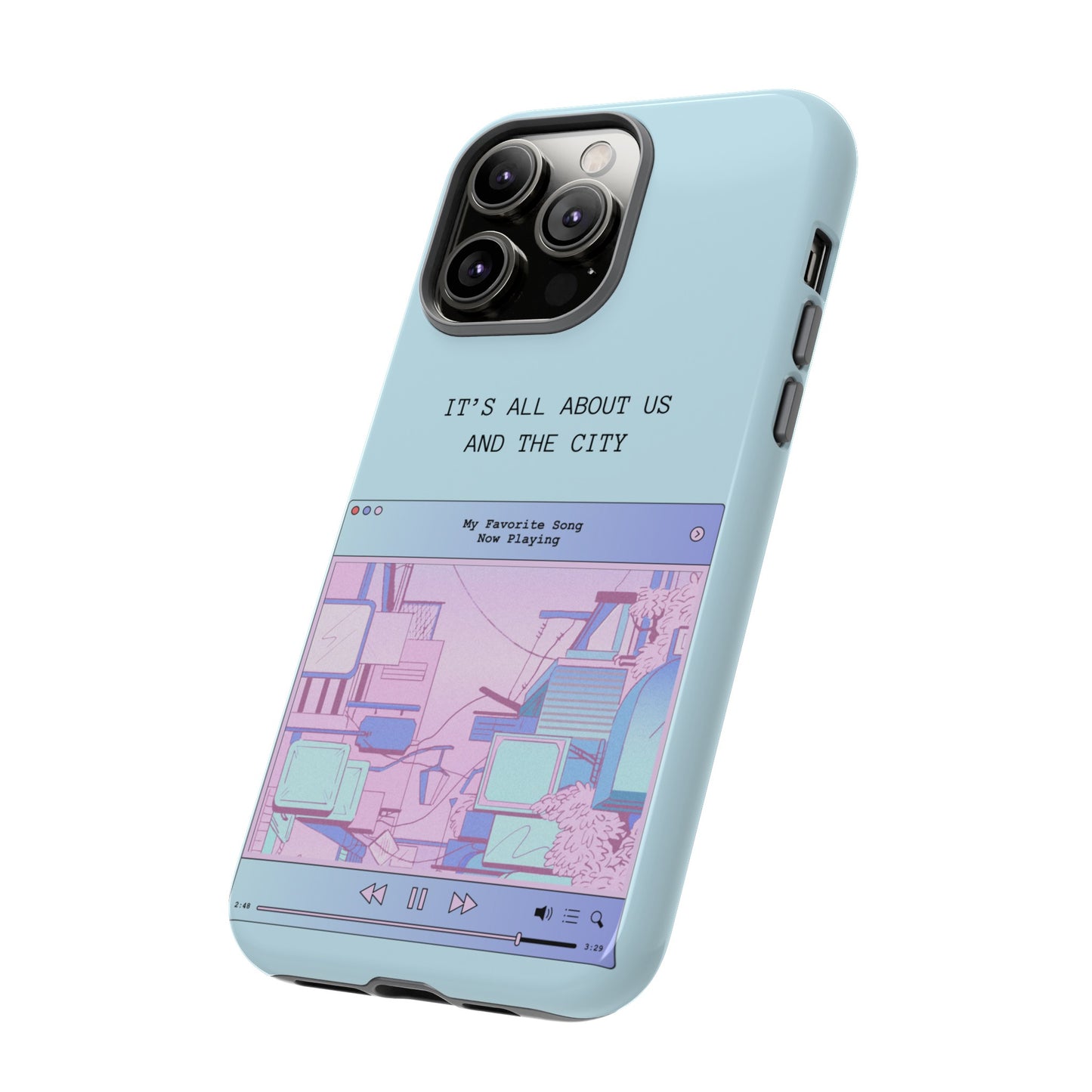 Us And The City Phone Case | iPhone 15 Plus/ Pro, 14, 13, 12| Google Pixel 7, Pro, 5| Samsung Galaxy S23 All Major Phone Models