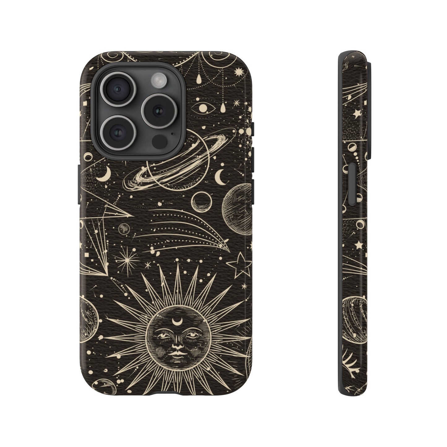 Golden Universe Wallpaper Phone Case | iPhone 15 Plus/ Pro, 14, 13, 12| Google Pixel 7, Pro, 5| Samsung Galaxy S23 All Major Phone Models