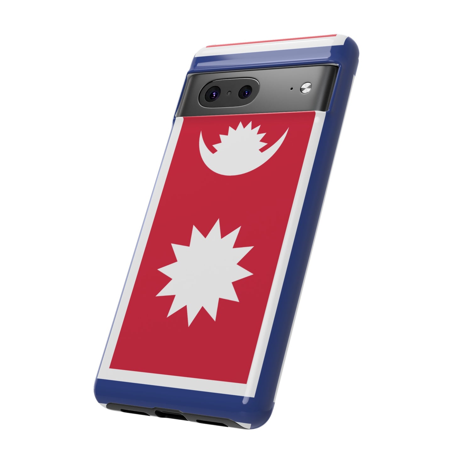 Nepal Flag Phone Case | iPhone 15 Plus/ Pro, 14, 13, 12| Google Pixel 7, Pro, 5| Samsung Galaxy S23 All Major Phone Models