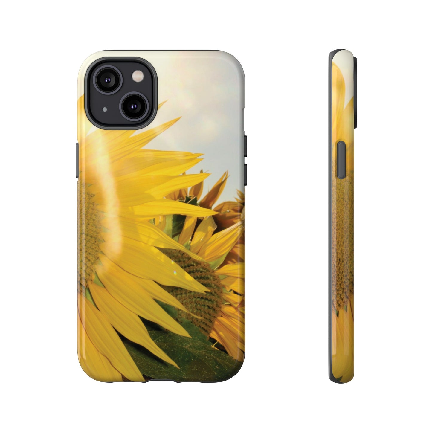 Bright Sunflower Wallpaper Phone Case | iPhone 15 Plus/ Pro, 14, 13, 12| Google Pixel 7, Pro, 5| Samsung Galaxy S23 All Major Phone Models