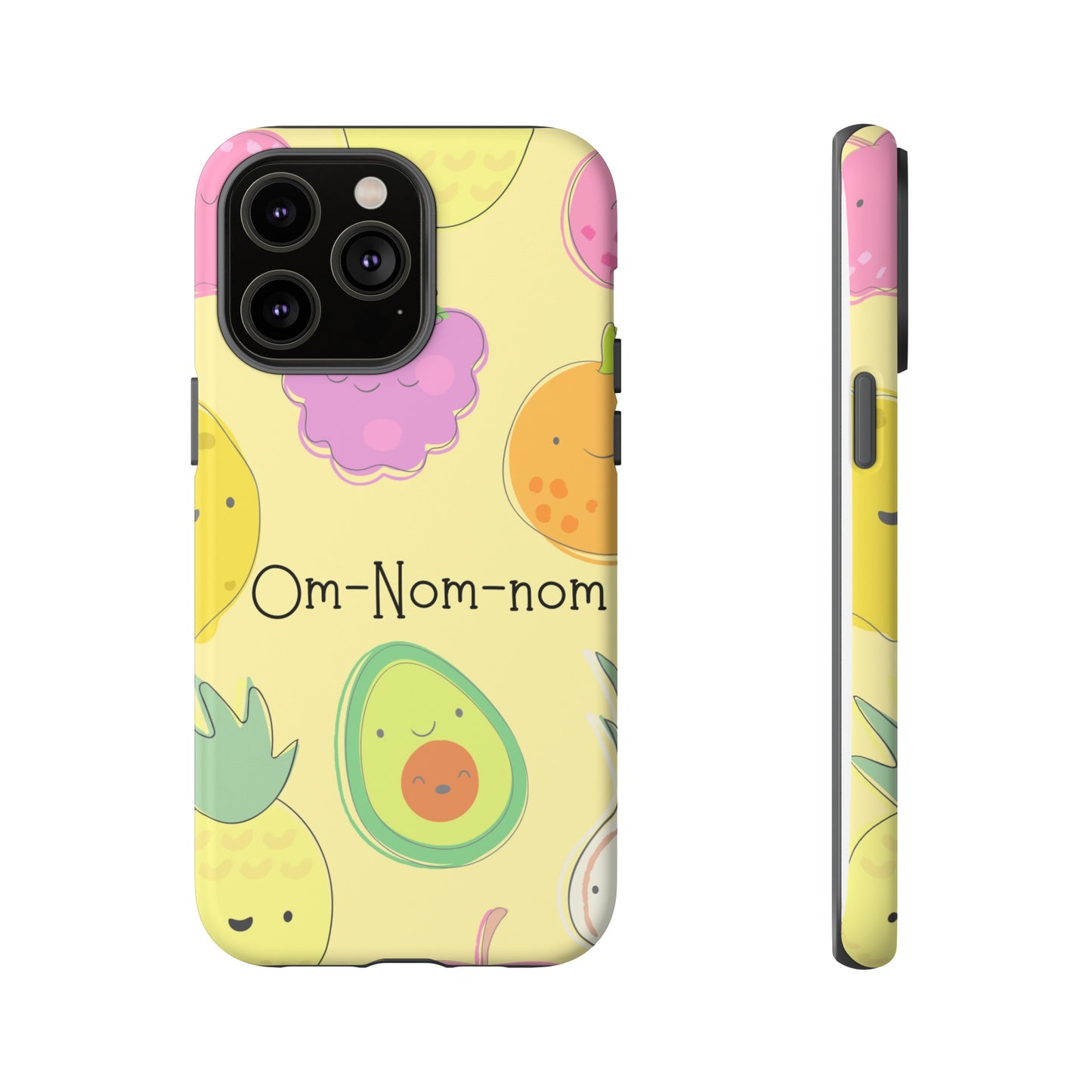 Om-Nom-Nom Phone Case | iPhone 15 Plus/ Pro, 14, 13, 12| Google Pixel 7, Pro, 5| Samsung Galaxy S23 All Major Phone Models