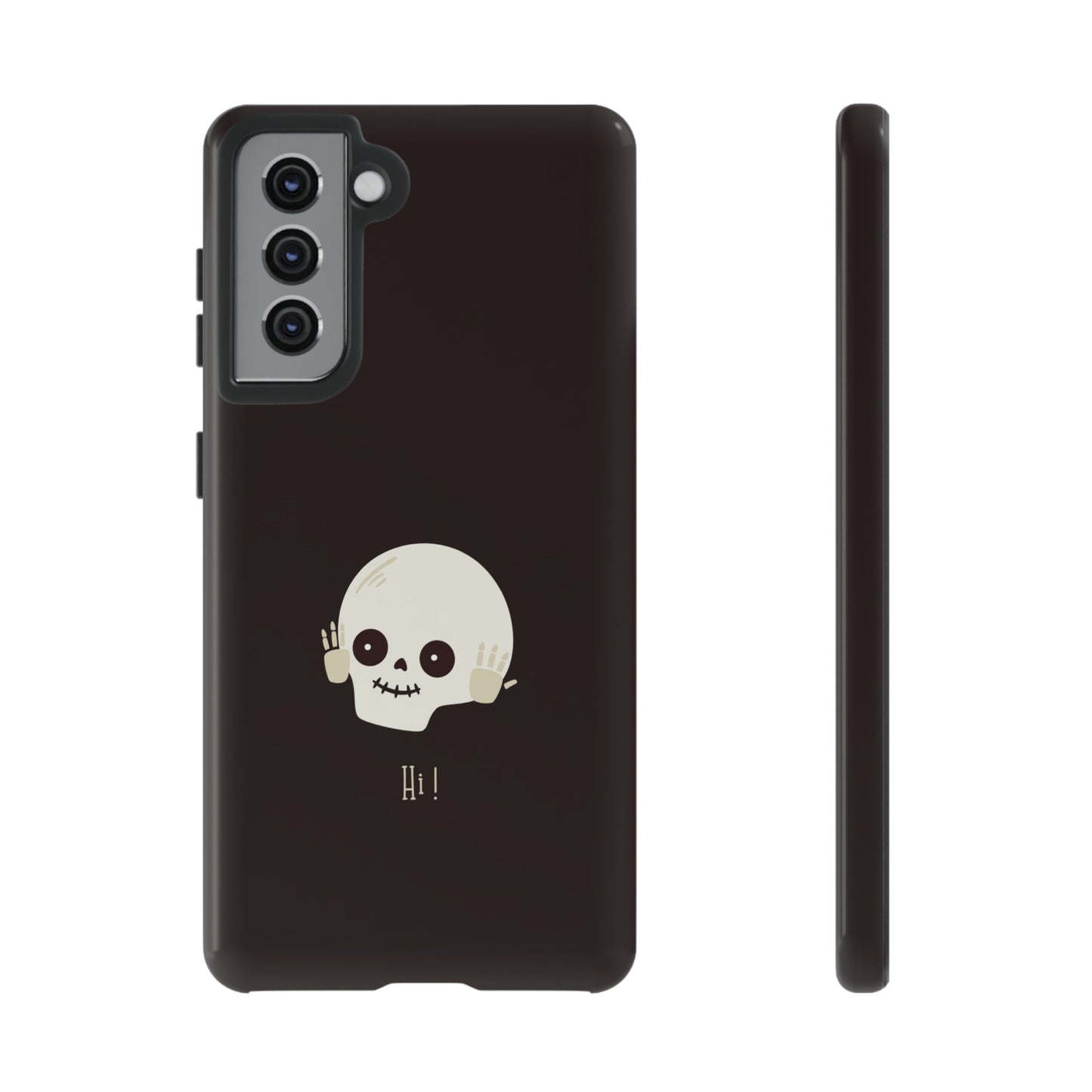 Hello Skull Phone Case | iPhone 15 Plus/ Pro, 14, 13, 12| Google Pixel 7, Pro, 5| Samsung Galaxy S23 All Major Phone Models