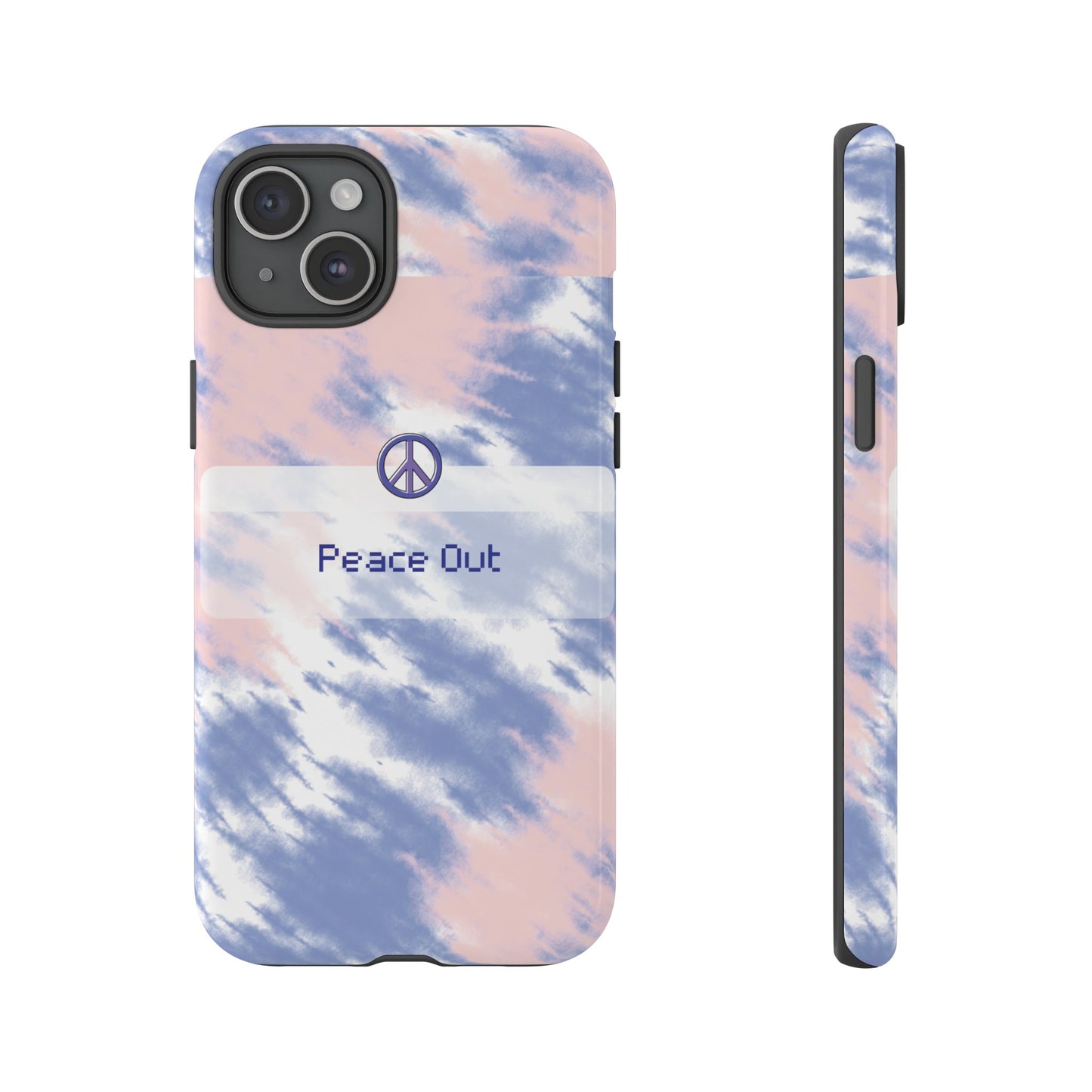 Peace Out Wallpaper Phone Case | iPhone 15 Plus/ Pro, 14, 13, 12| Google Pixel 7, Pro, 5| Samsung Galaxy S23 All Major Phone Models