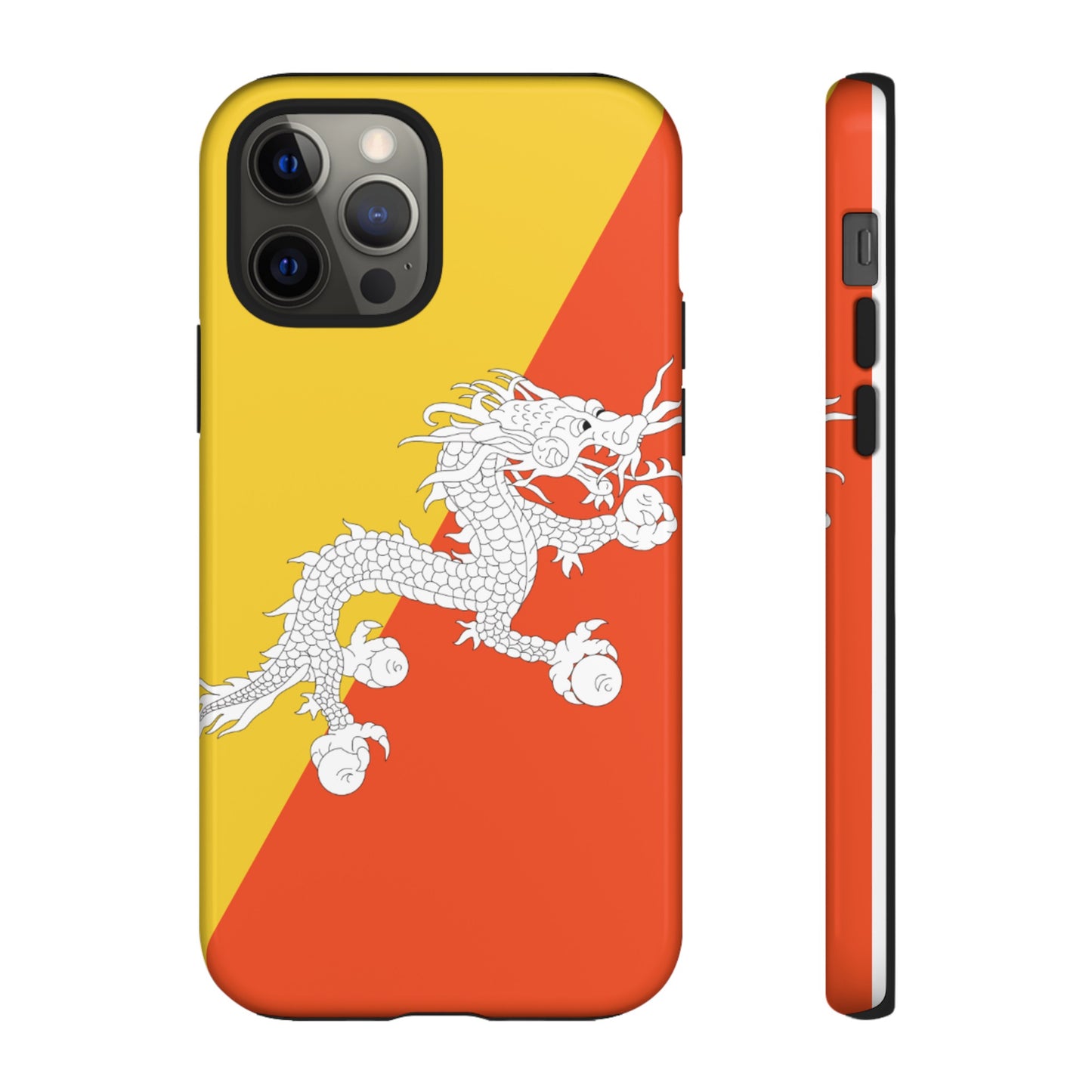 Bhutan Flag Phone Case | iPhone 15 Plus/ Pro, 14, 13, 12| Google Pixel 7, Pro, 5| Samsung Galaxy S23 All Major Phone Models