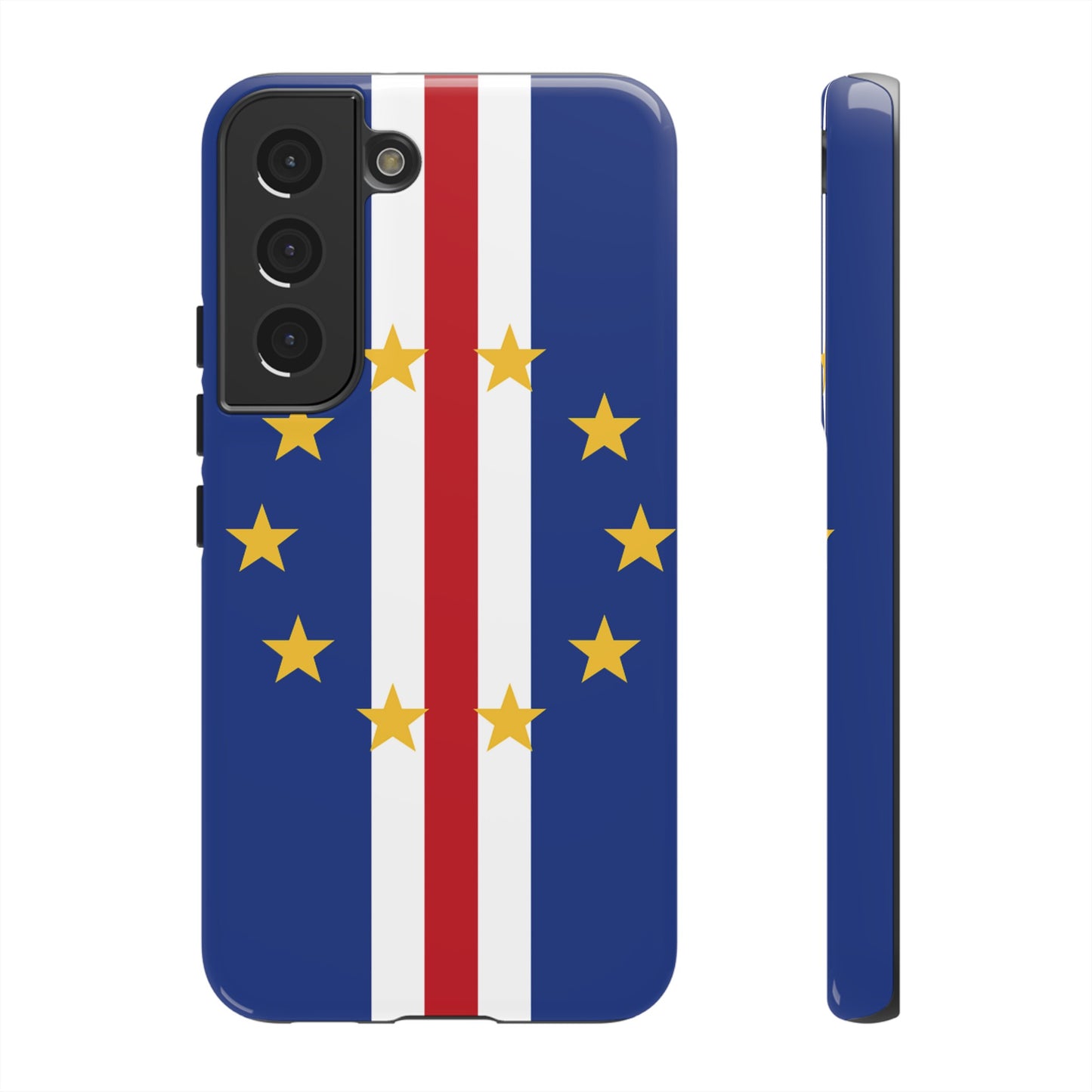 Cape Verde Flag Phone Case | iPhone 15 Plus/ Pro, 14, 13, 12| Google Pixel 7, Pro, 5| Samsung Galaxy S23 All Major Phone Models