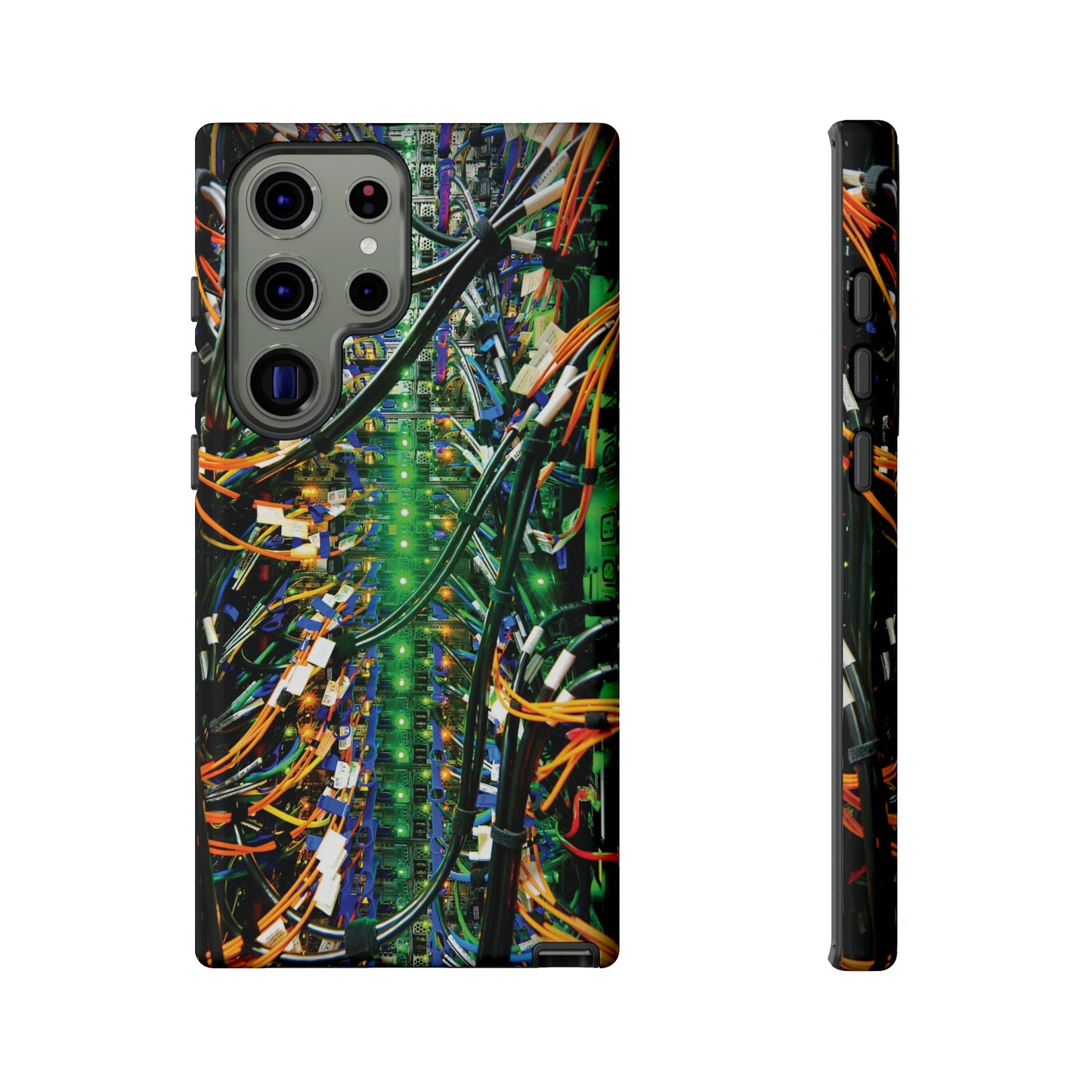 Green Computer Circuitboard Wallpaper Phone Case | iPhone 15 Plus/ Pro, 14, 13, 12| Google Pixel 7, Pro, 5| Samsung Galaxy S23 All Major Phone Models