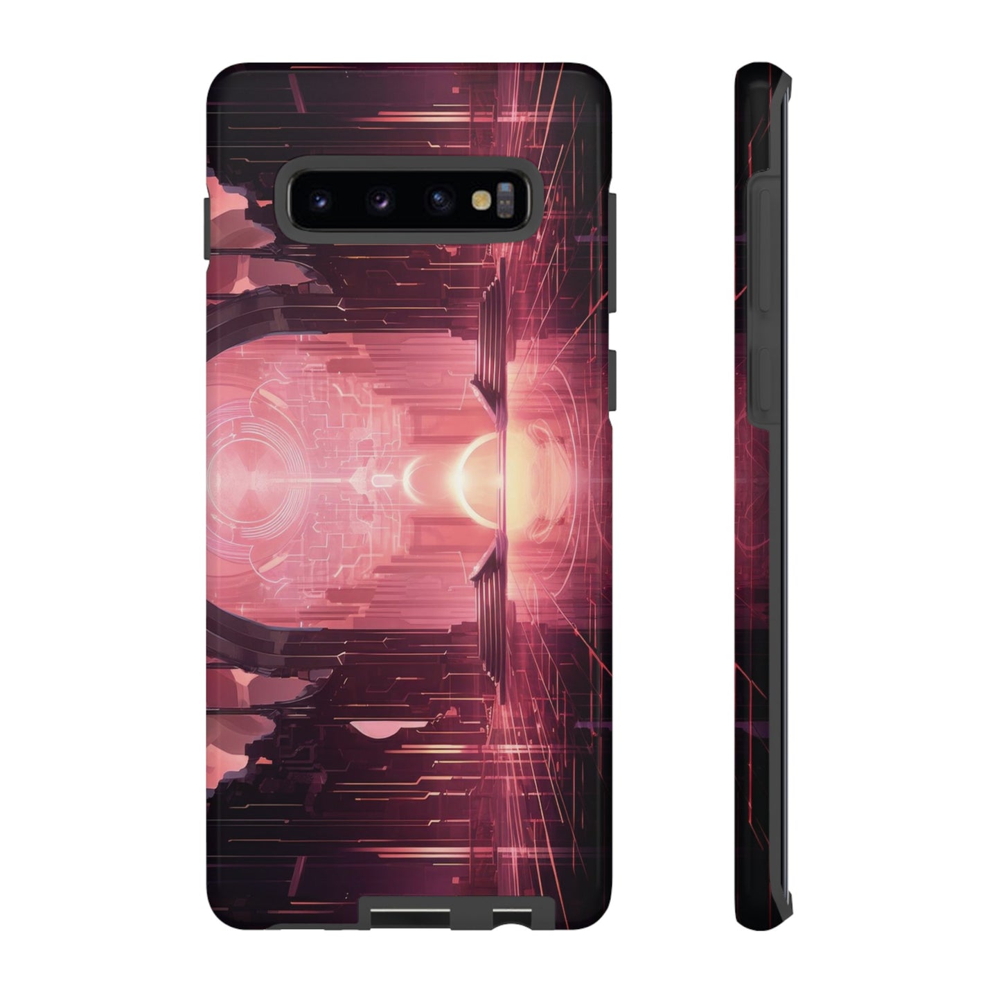 Sci-Fi Hall Wallpaper Phone Case | iPhone 15 Plus/ Pro, 14, 13, 12| Google Pixel 7, Pro, 5| Samsung Galaxy S23 All Major Phone Models